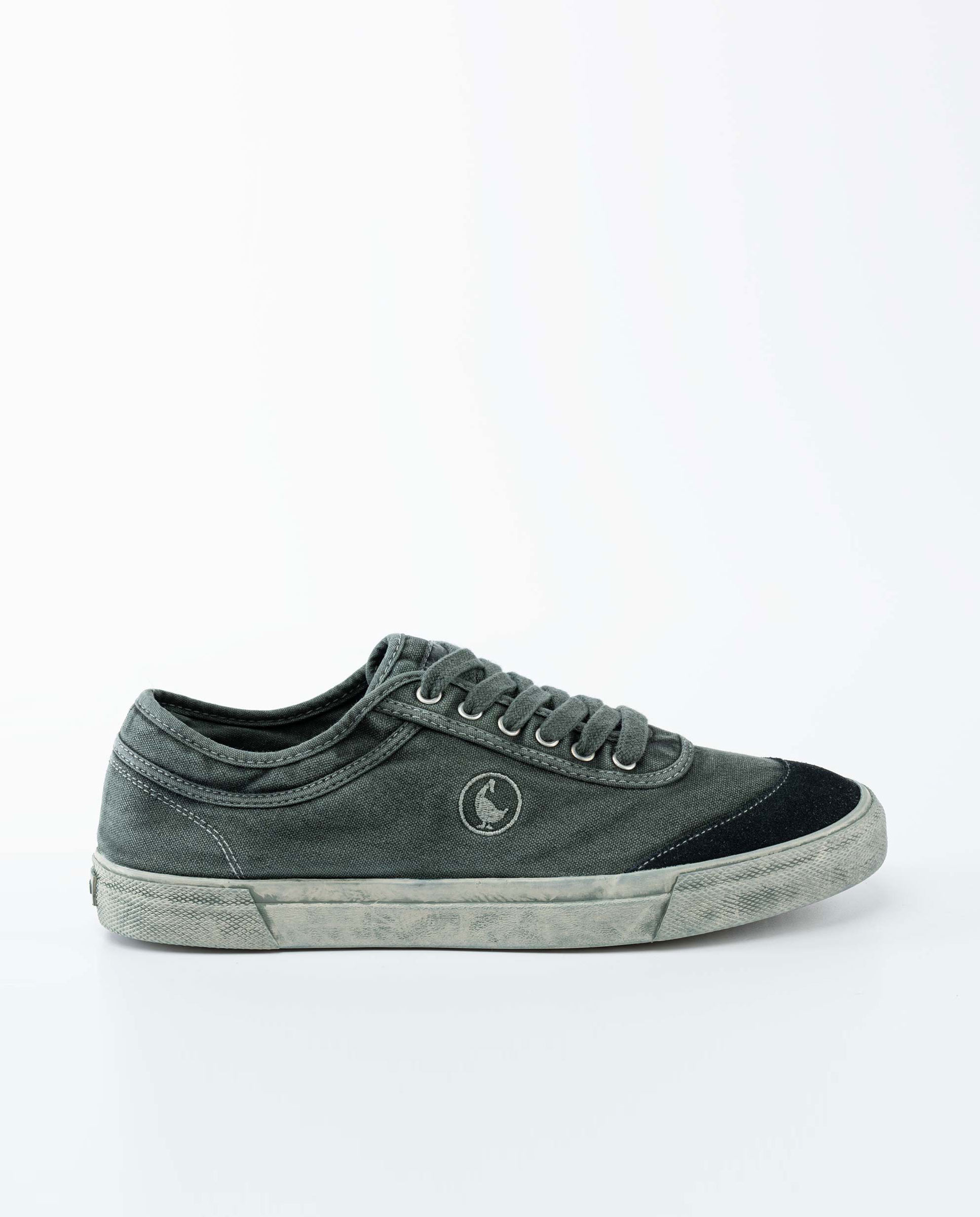 Zapatilla de hombre Squash de algodón - El Ganso - Gris / Negro Gris / Negro-1