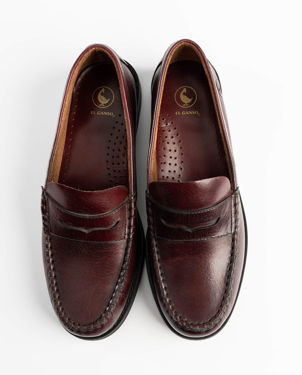 Mocasines Hombre El Ganso Mocasines De Hombre De Piel Con Antifaz