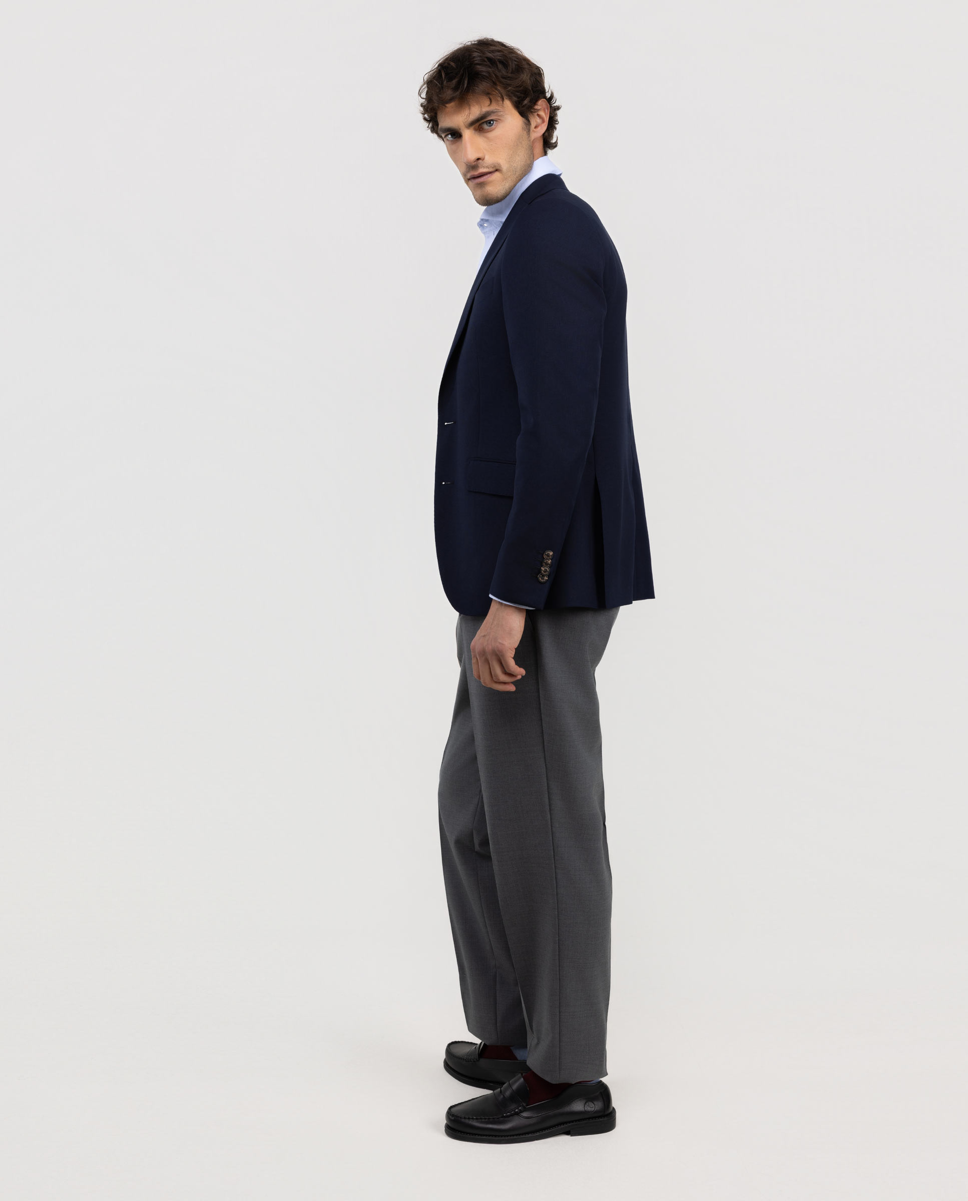 Americana de hombre coordinada estructura lavable - El Ganso - Azul marino Azul marino-3