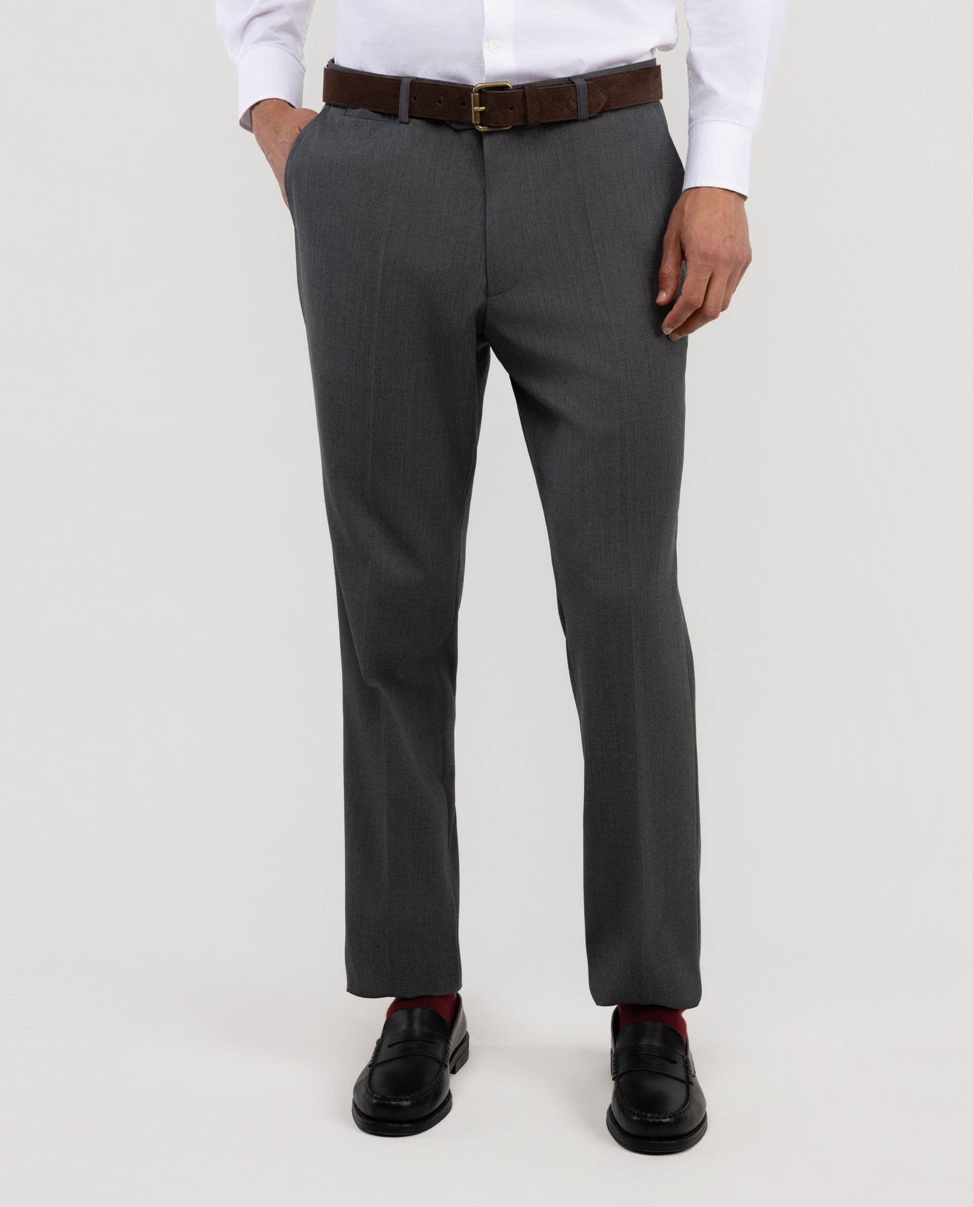 Imagen 2 de Pantalón de hombre coordinado liso lavable - El Ganso - Gris Gris