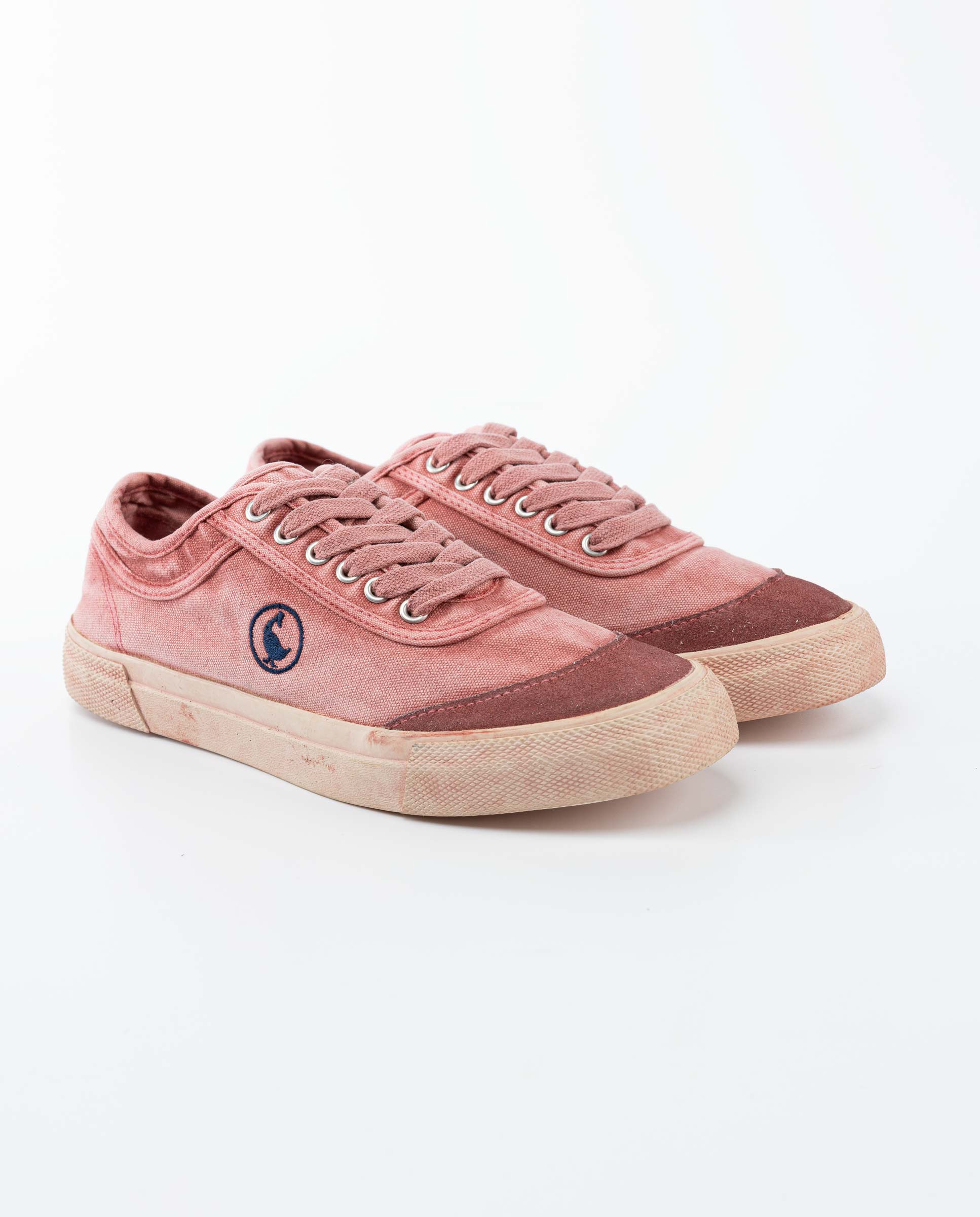 Zapatilla de hombre Squash de algodón - El Ganso - Rojo Rojo-3