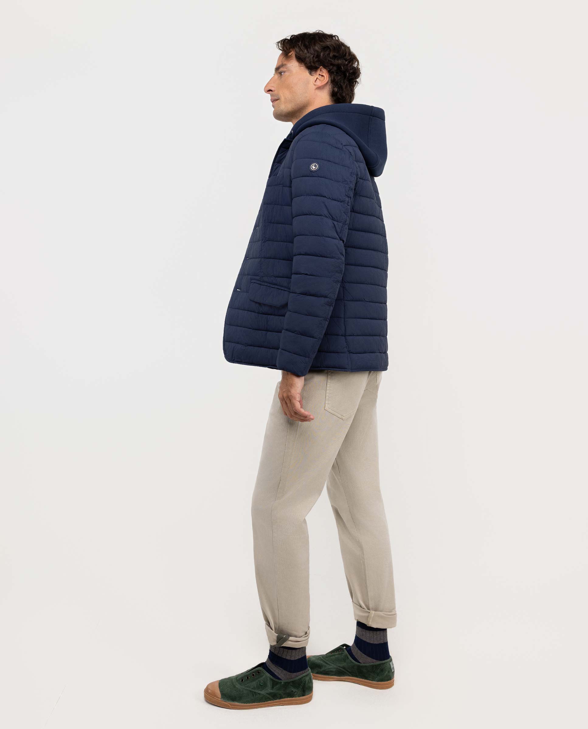 Americana acolchada desmontable sudadera marino - El Ganso - Azul marino Azul marino-3