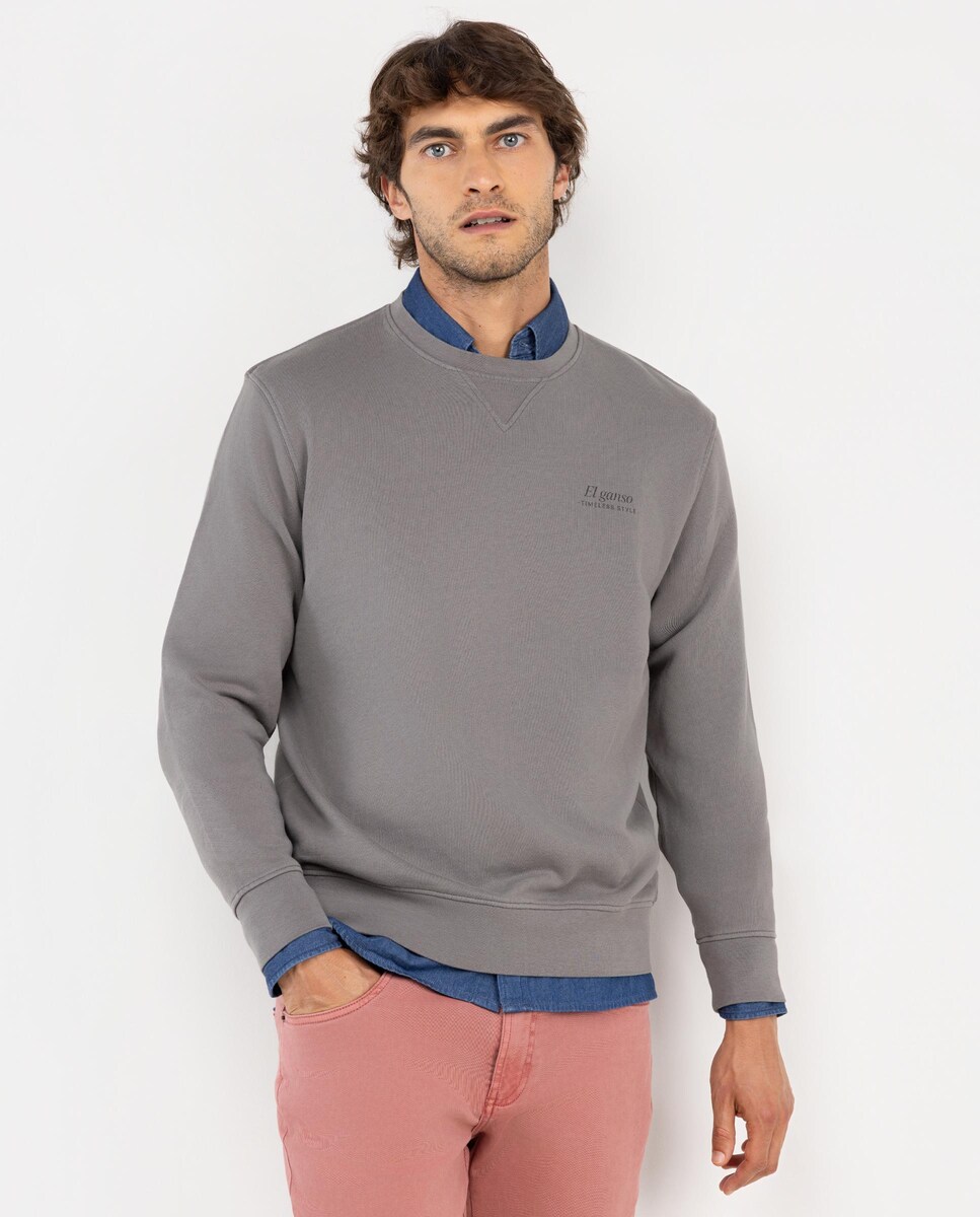 Sudadera de hombre cuello caja lisa · El Ganso · El Corte Inglés