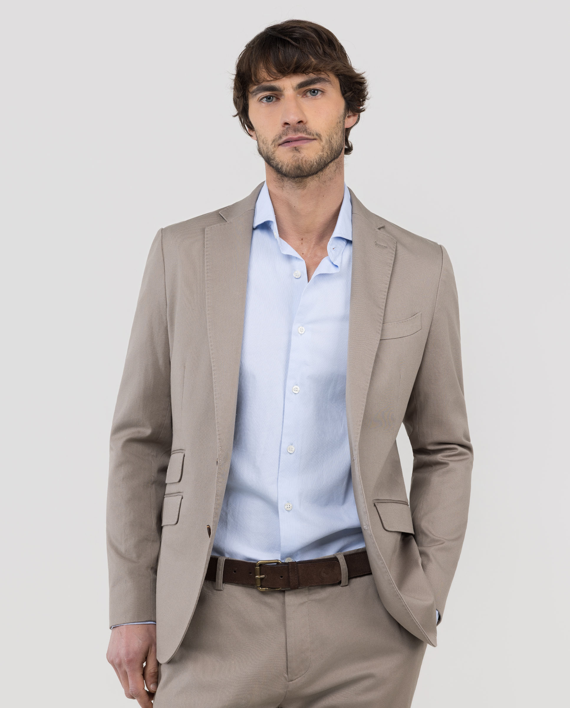 Americana de hombre estructura lavada - El Ganso - Topo Topo-1