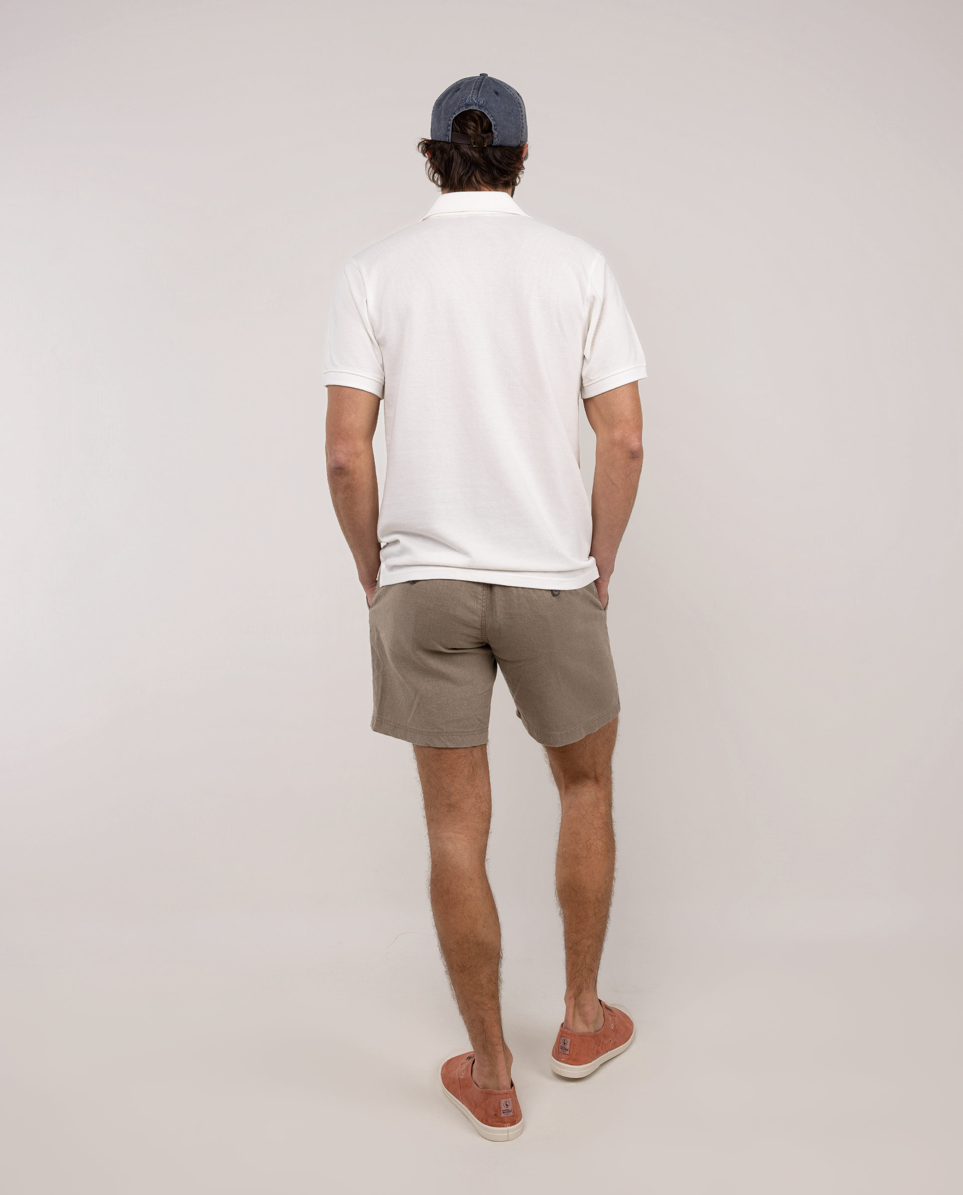 Polo piqué de hombre tinte garment dyed - El Ganso - Blanco Blanco-4