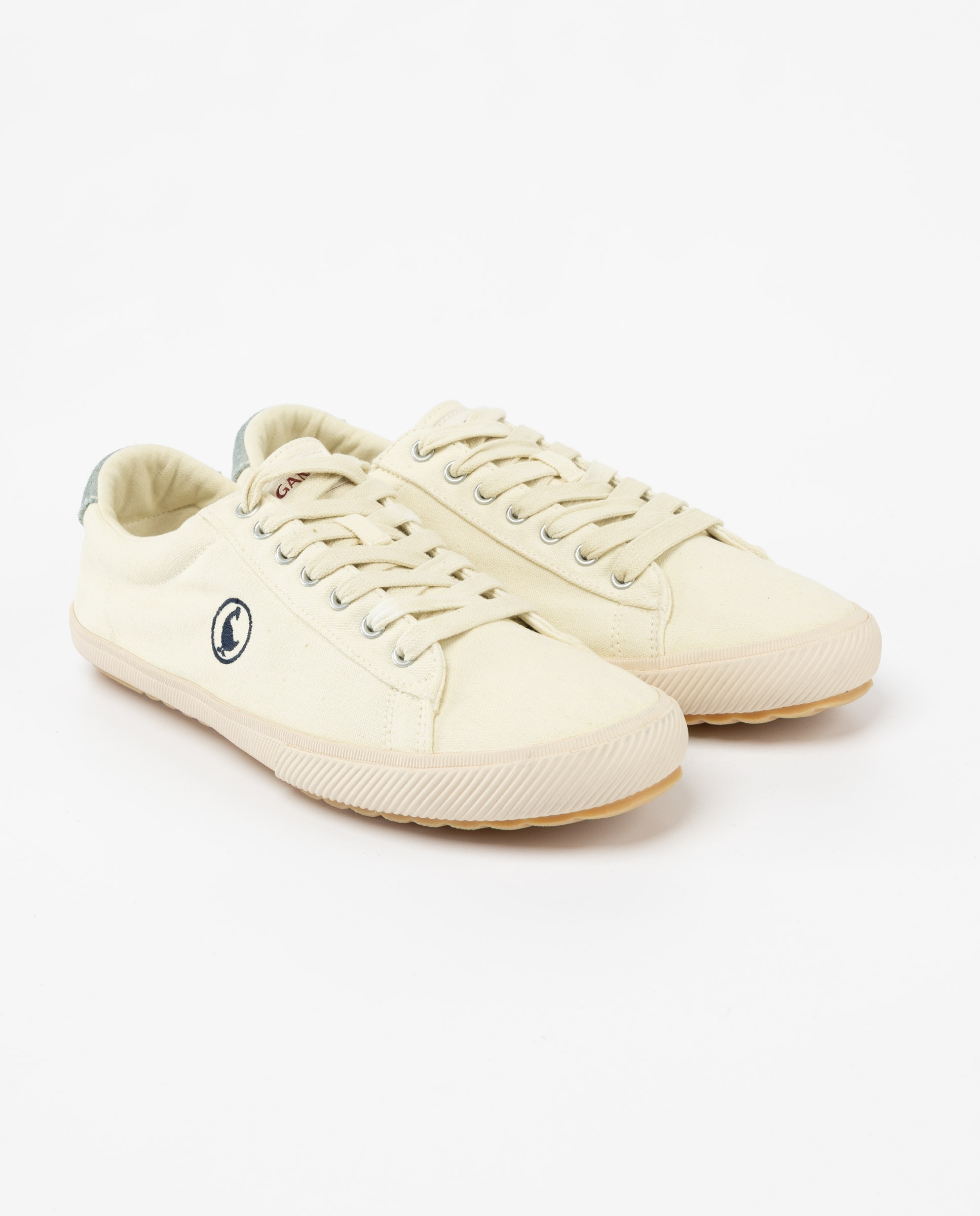 Zapatilla de hombre low top lisa - El Ganso - Crudo Crudo-3