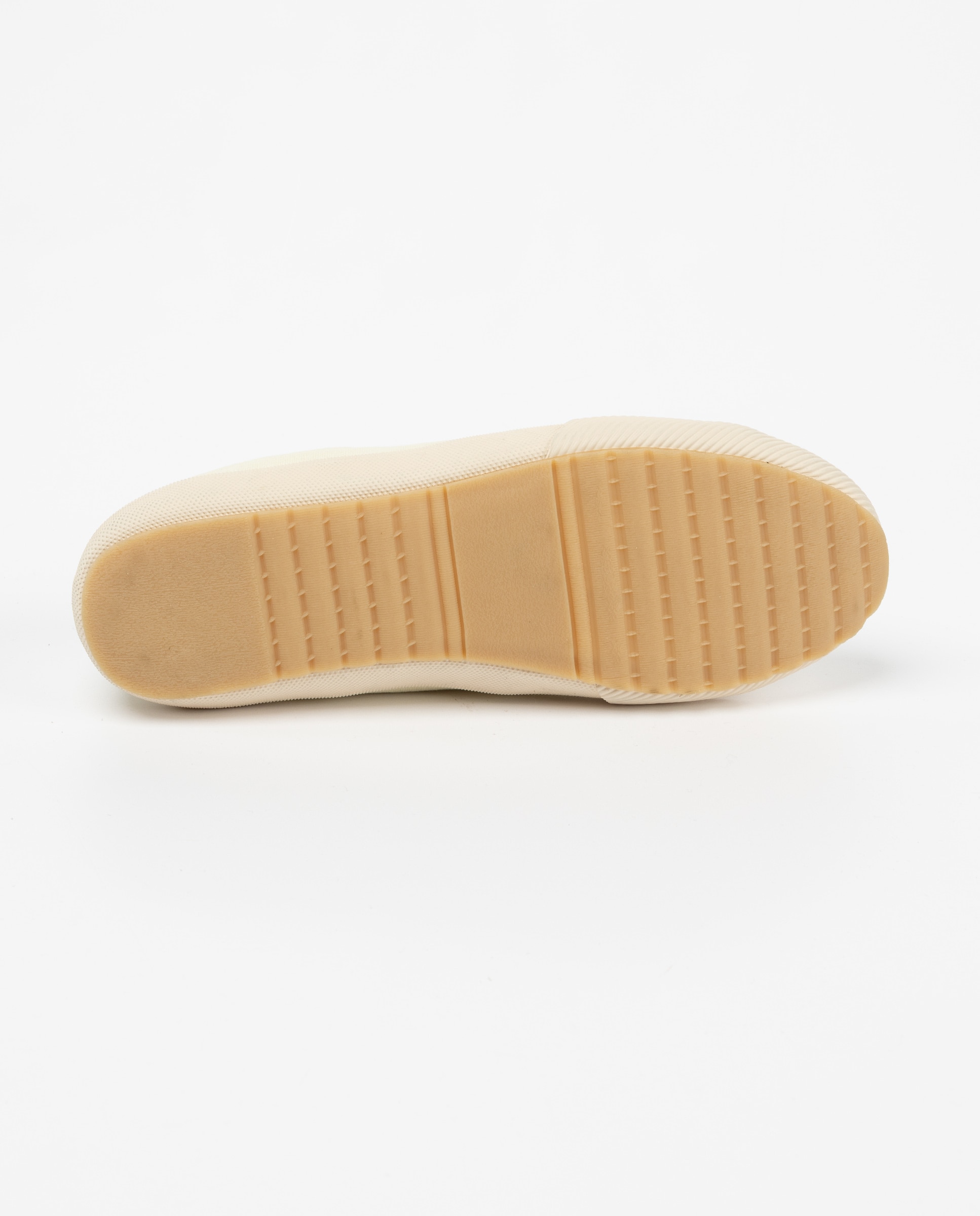 Zapatilla de hombre low top lisa - El Ganso - Crudo Crudo-4