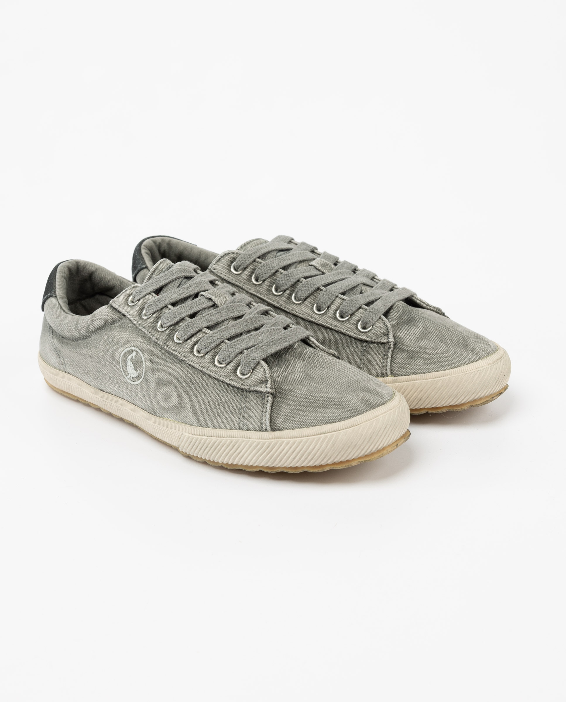 Zapatilla de hombre low top lisa - El Ganso - Gris claro Gris claro-3