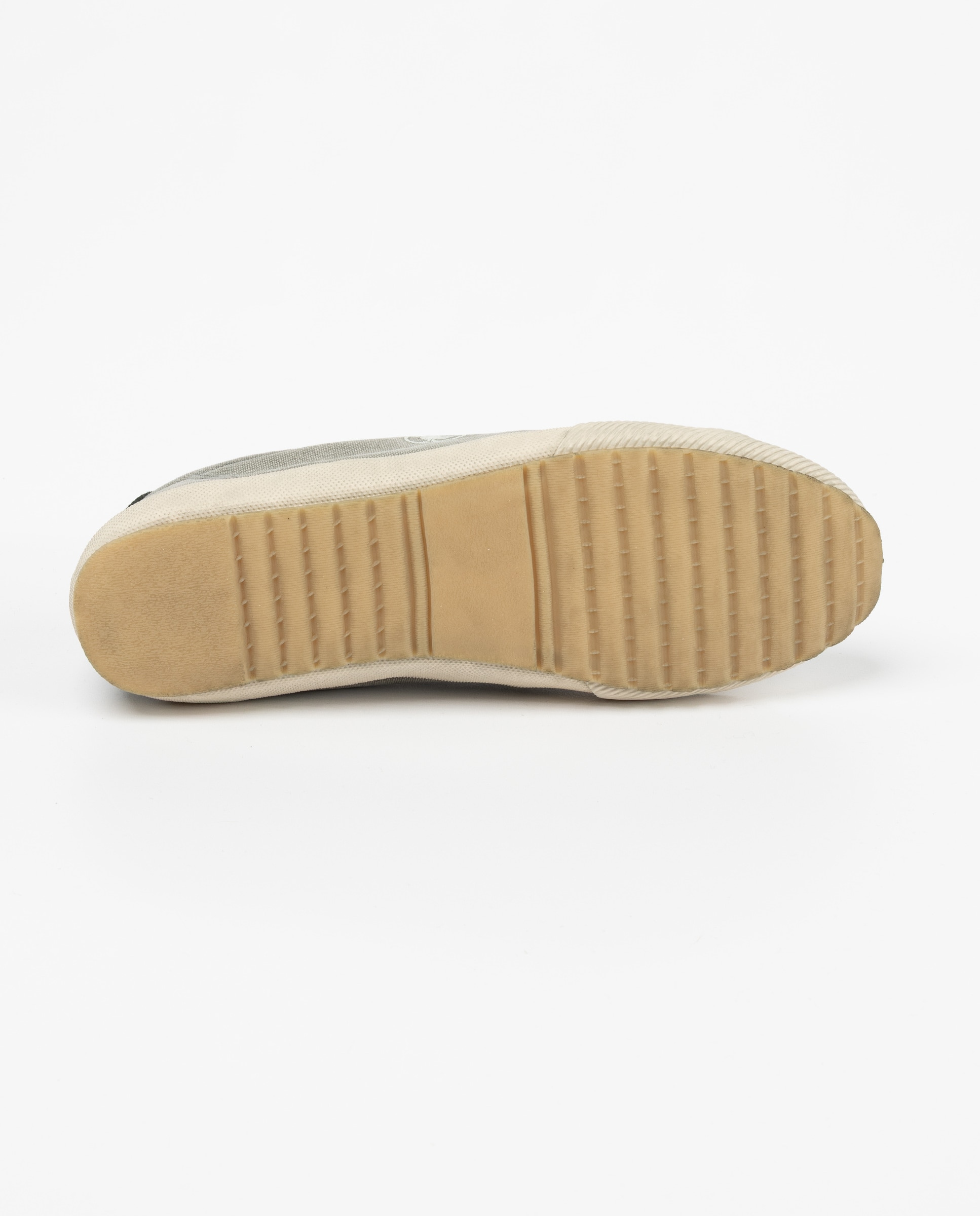 Zapatilla de hombre low top lisa - El Ganso - Gris claro Gris claro-4