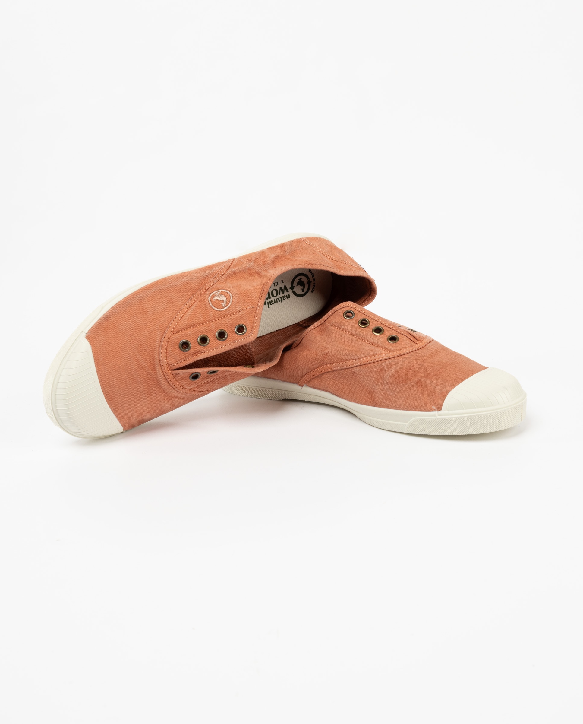 Zapatilla de hombre natural world lisa - El Ganso - Rojo Rojo-4