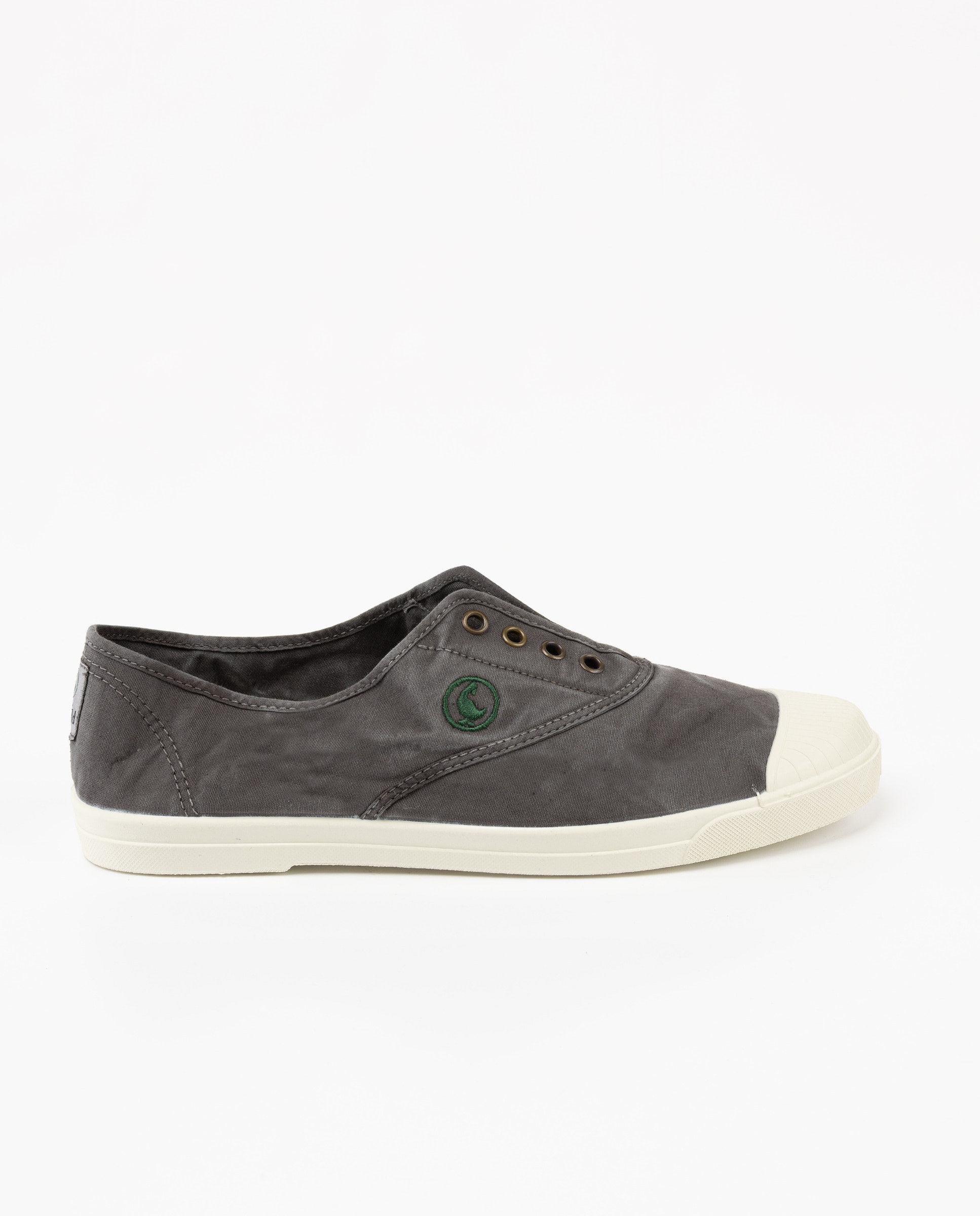Zapatilla de hombre natural world lisa - El Ganso - Gris oscuro Gris oscuro-1