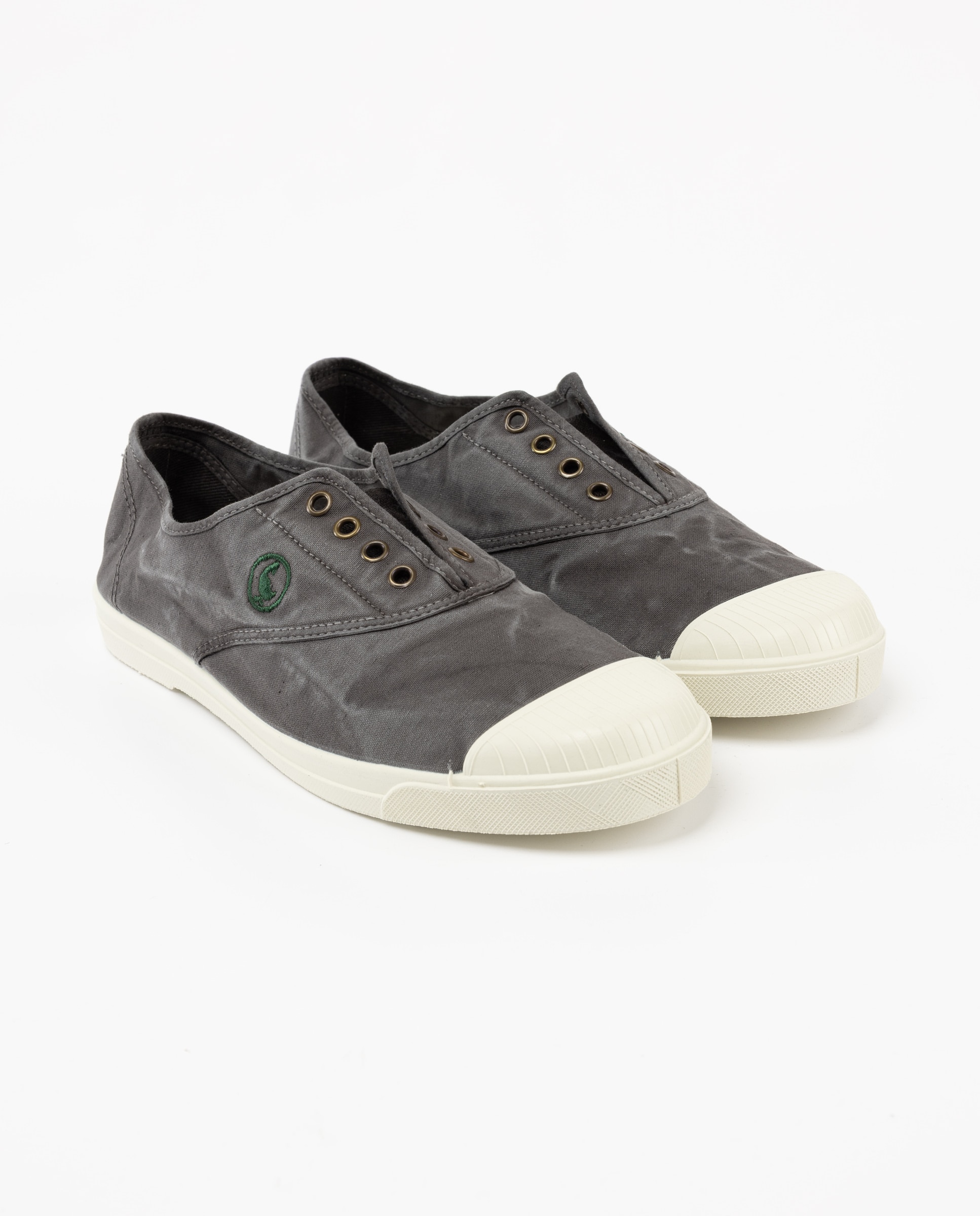 Zapatilla de hombre natural world lisa - El Ganso - Gris oscuro Gris oscuro-3