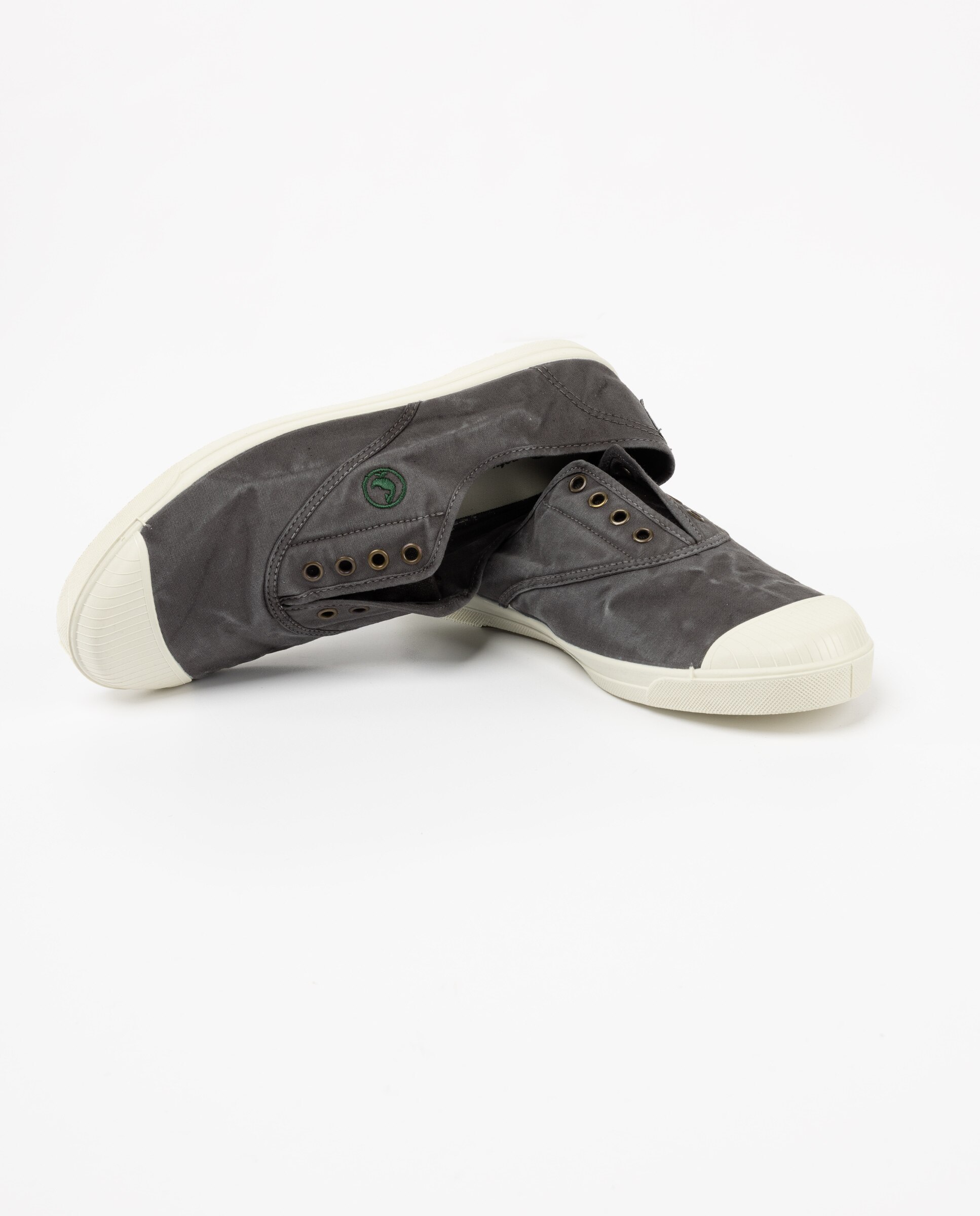 Zapatilla de hombre natural world lisa - El Ganso - Gris oscuro Gris oscuro-4