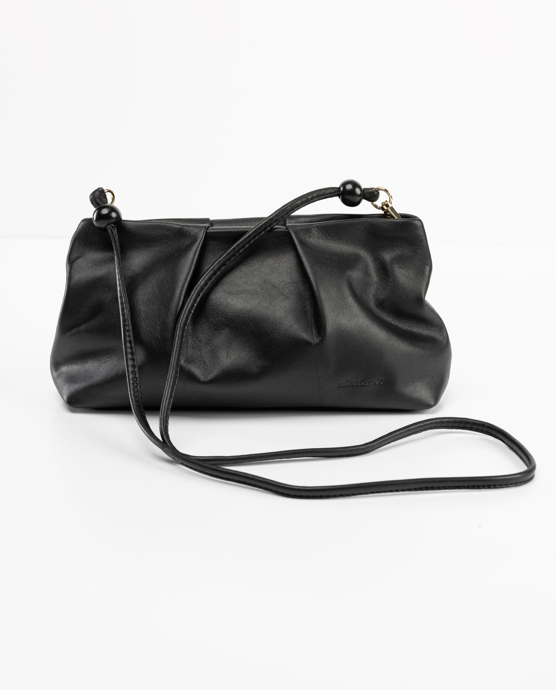 Bolso vilma negro x mint&rose - El Ganso - Negro Negro-2