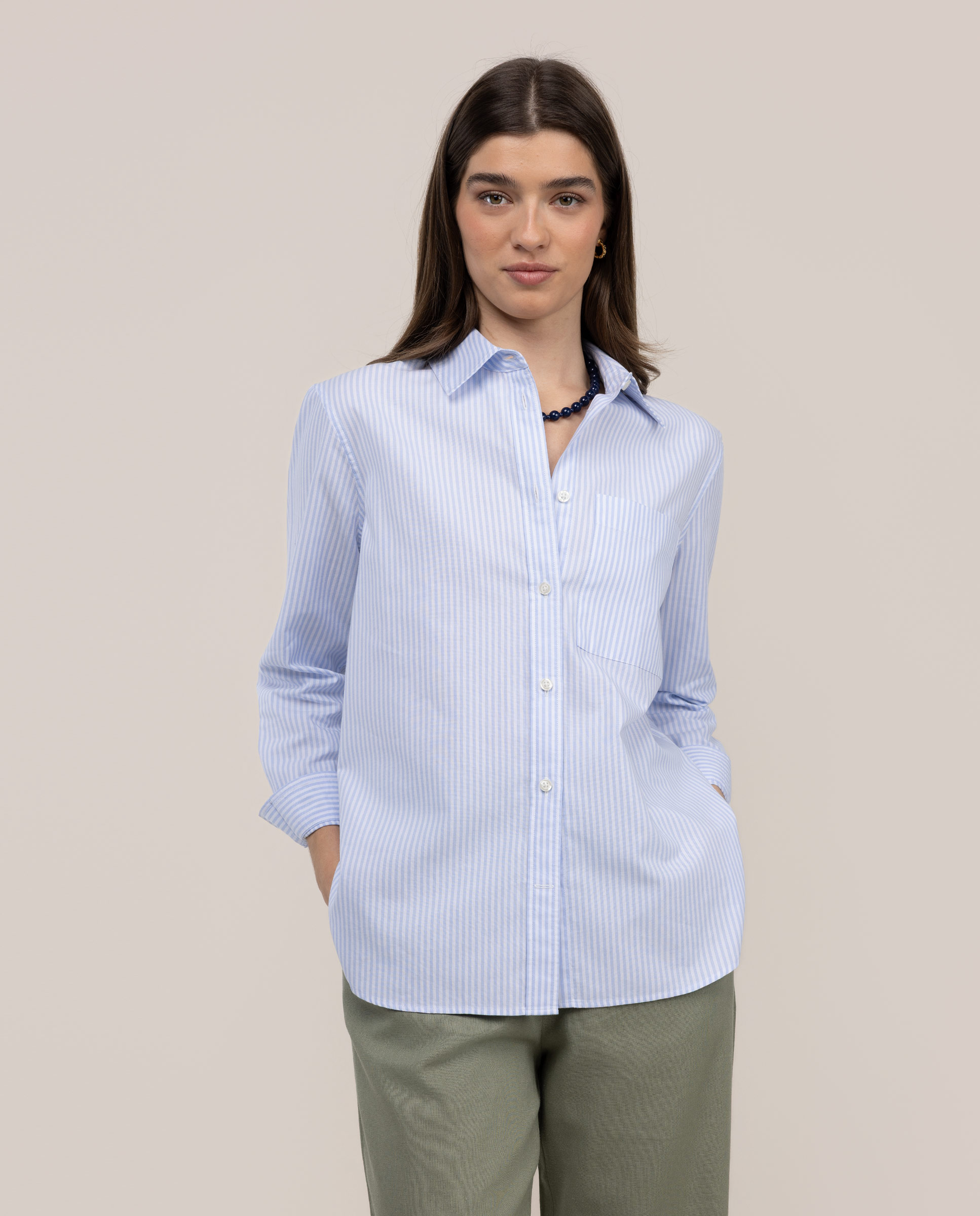 El Ganso - Camisa de rayas yale de mujer maggie.