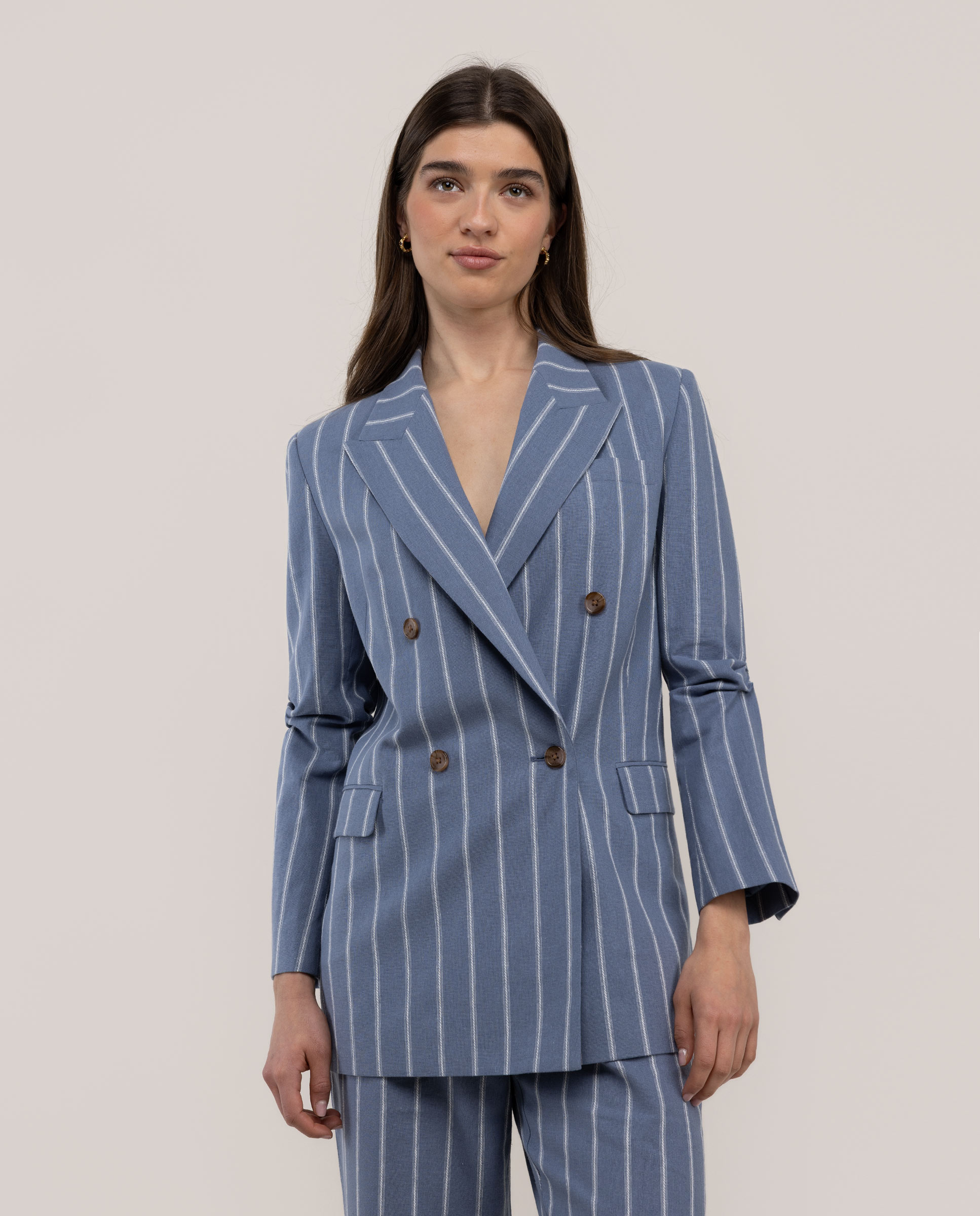 El Ganso - Blazer de rayas de mujer diana.