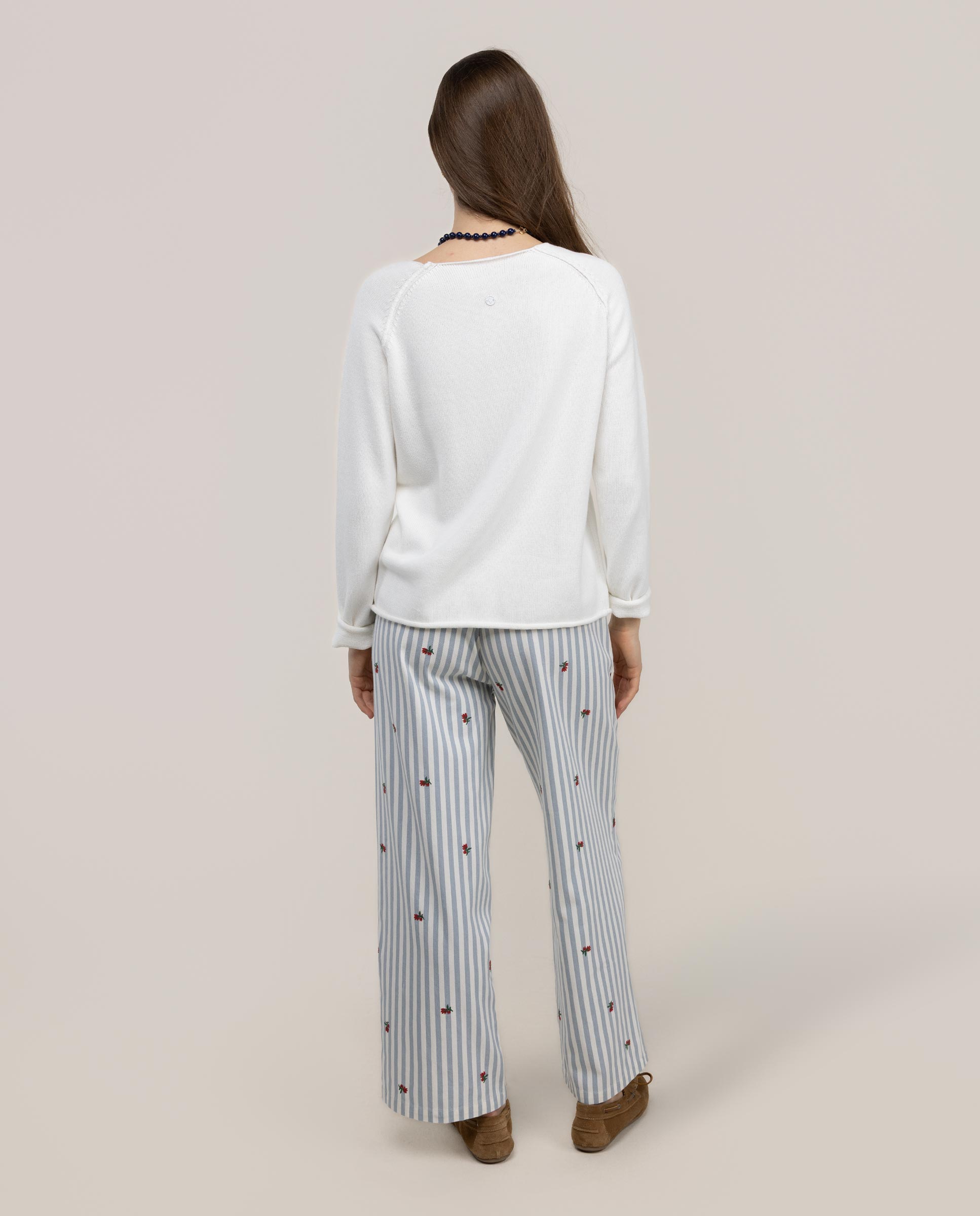 Jersey liso de mujer gia - El Ganso - Blanco Blanco-4