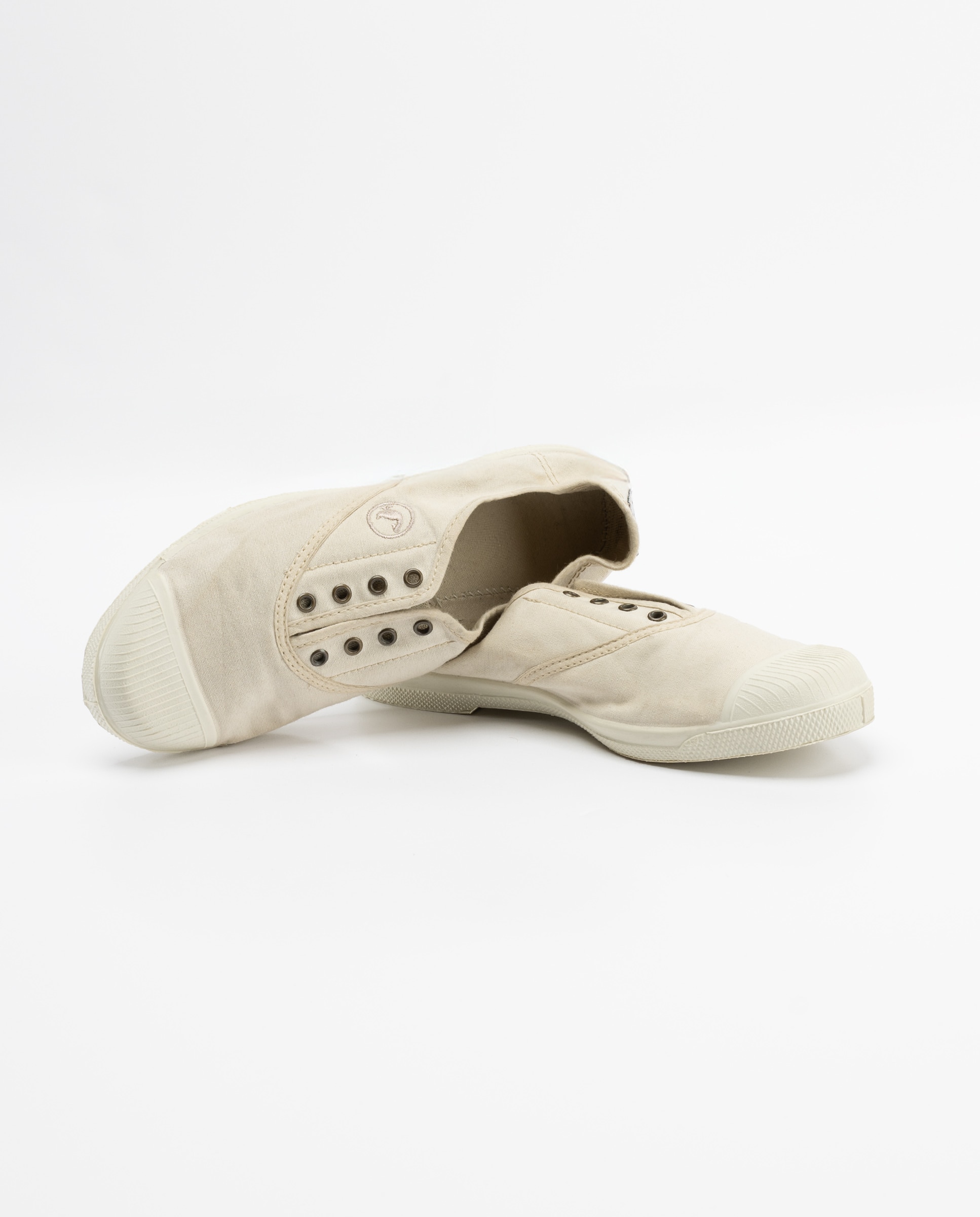 Zapatilla de mujer natural world lisa - El Ganso - Beige Beige-2