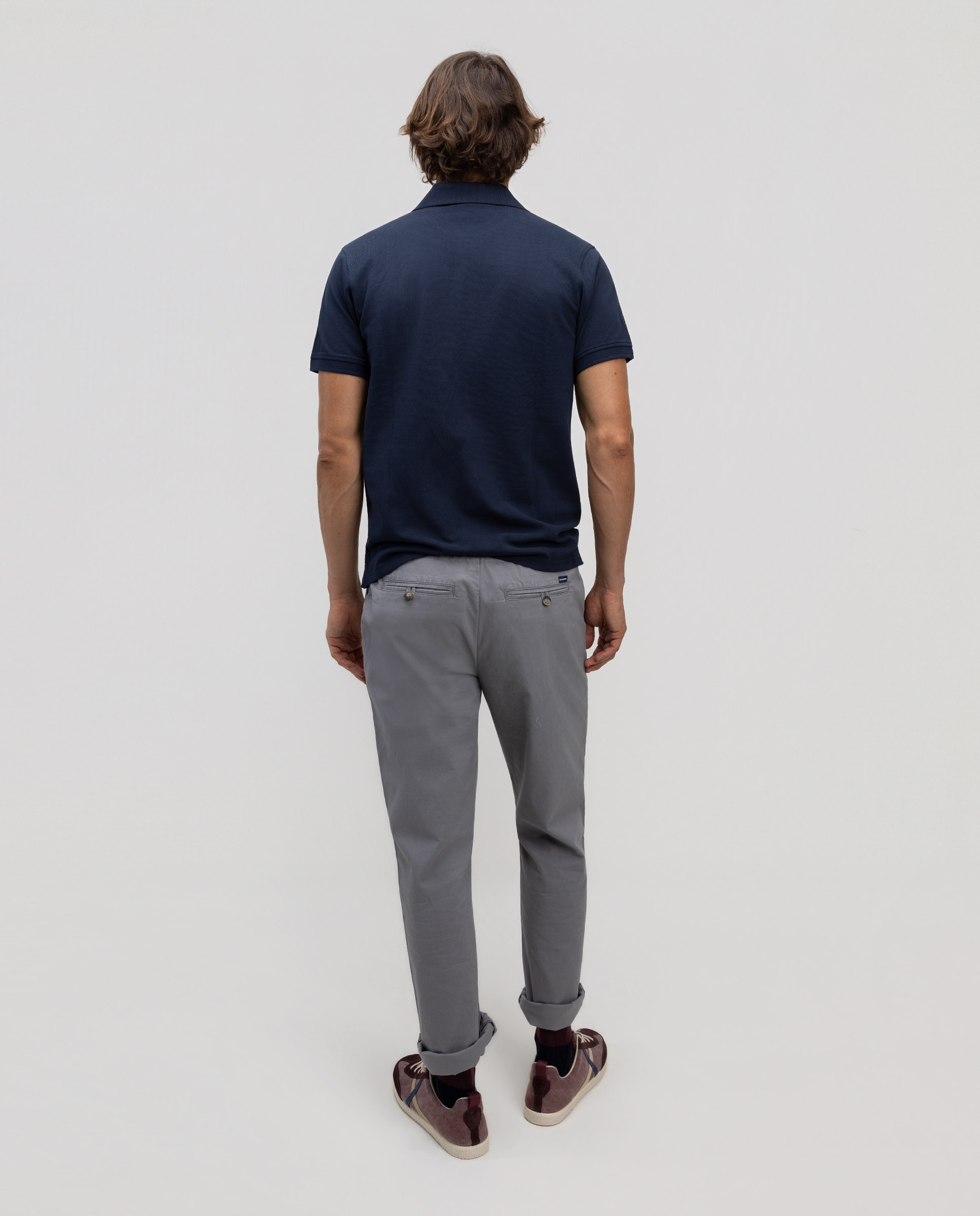 Polo de hombre piqué liso - El Ganso - Azul marino Azul marino-4