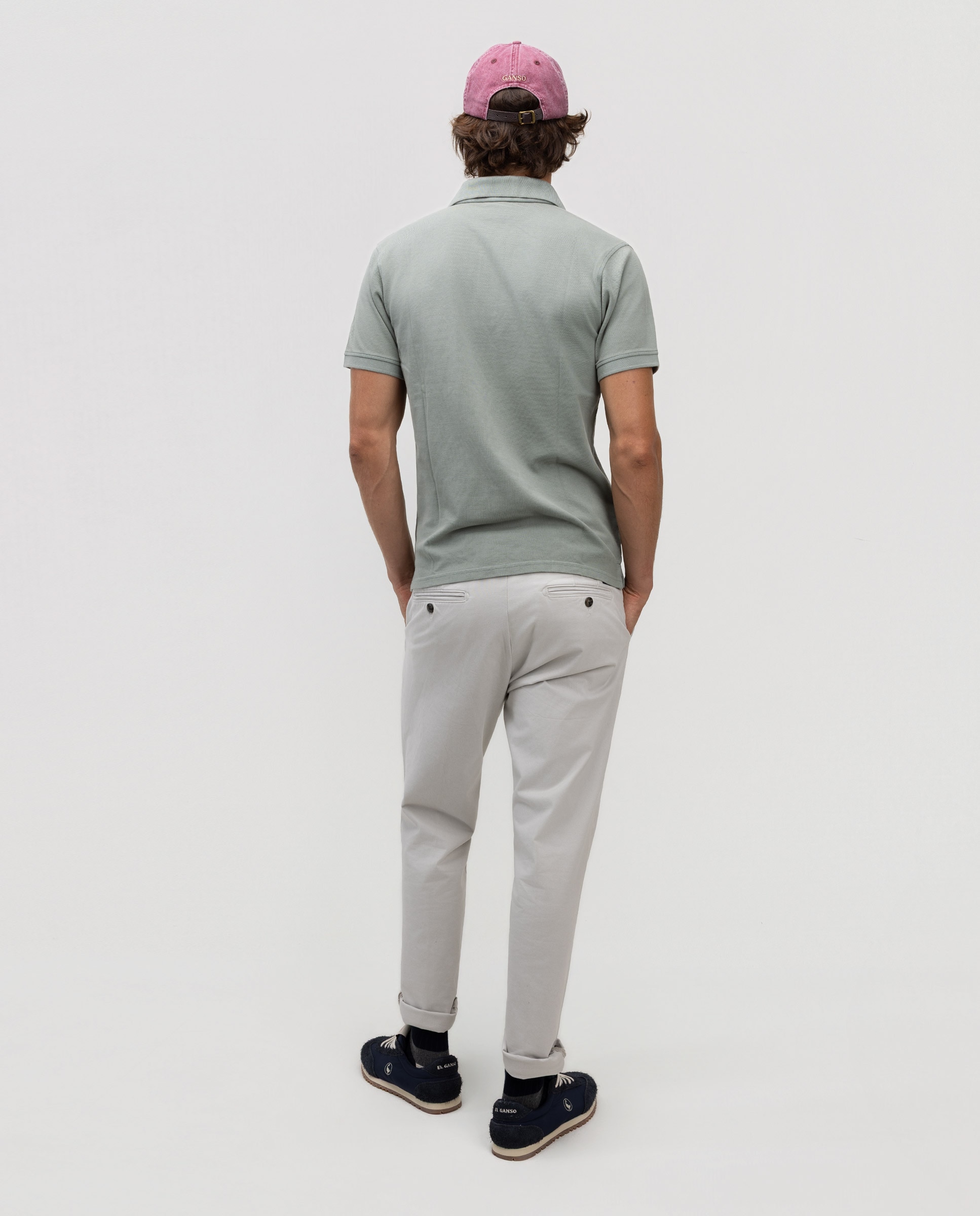 Polo de hombre piqué liso - El Ganso - Verde Verde-4