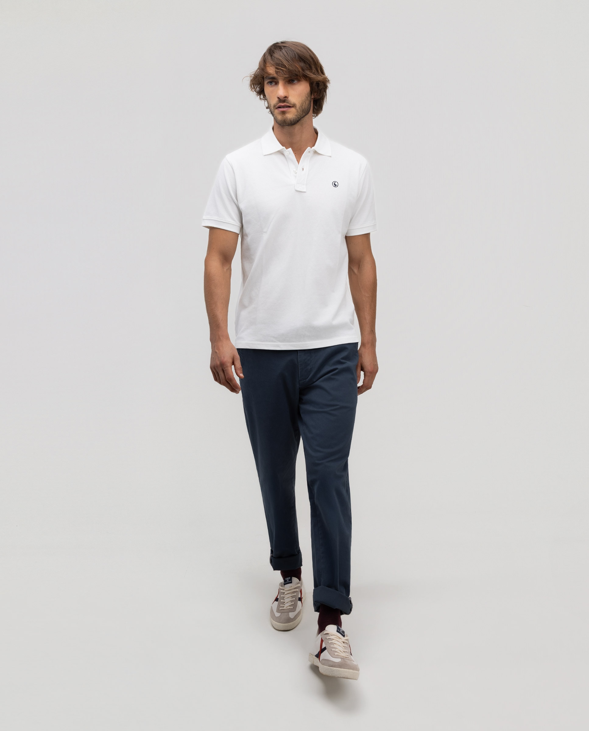 Polo de hombre piqué liso - El Ganso - Blanco Blanco-2