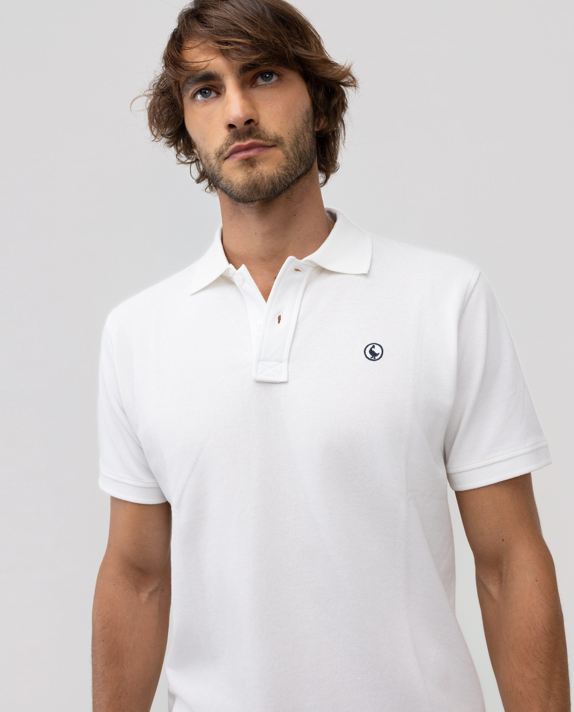 Polo de hombre piqué liso - El Ganso - Blanco Blanco-3