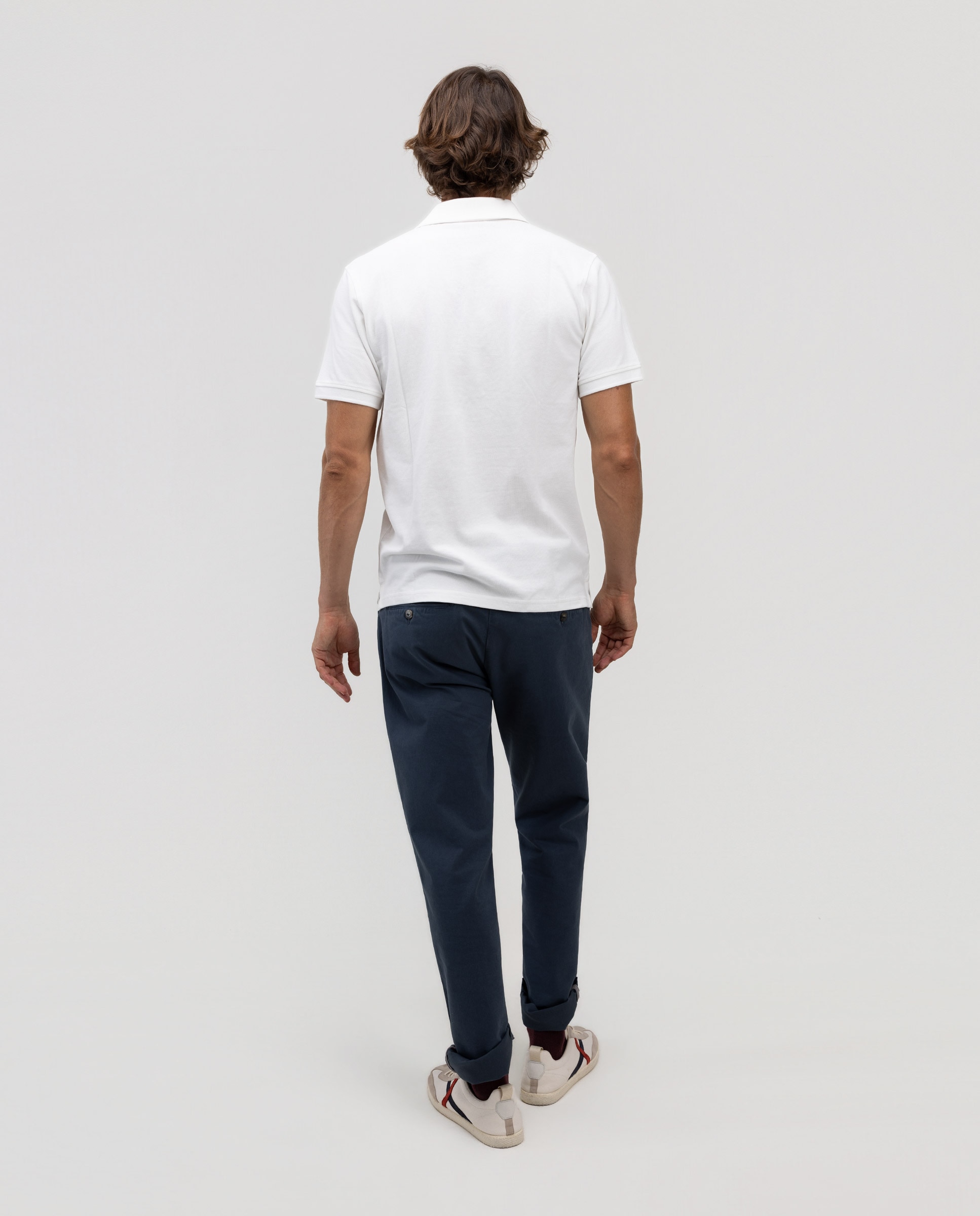 Polo de hombre piqué liso - El Ganso - Blanco Blanco-4