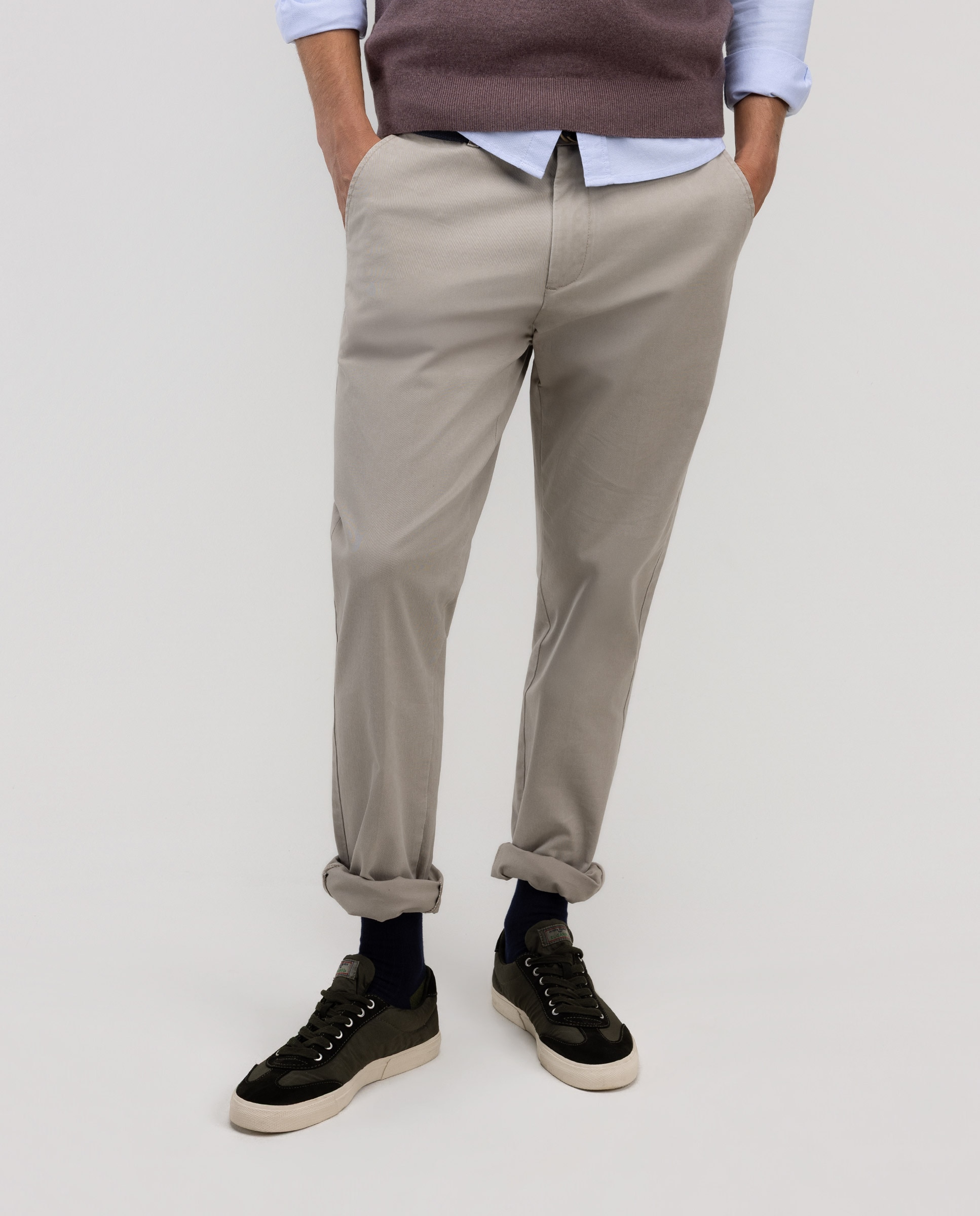 Pantalón de hombre chino slim - El Ganso - Topo Topo-2