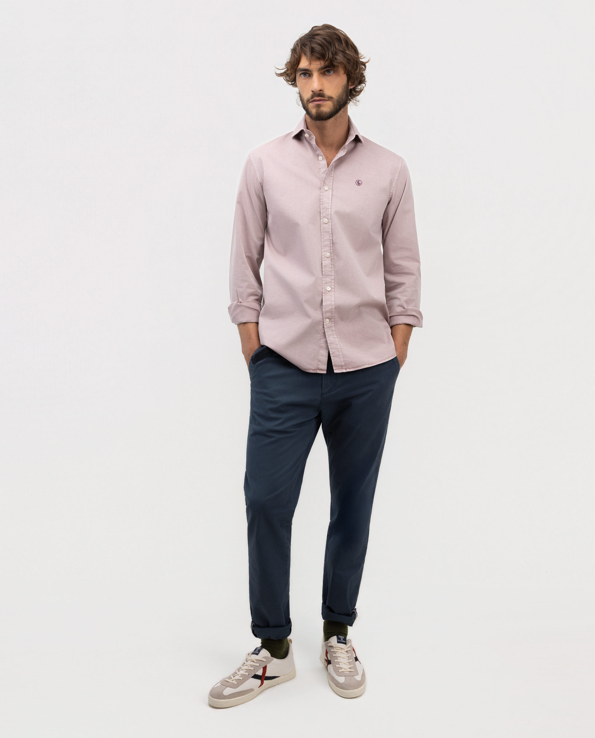 Pantalón de hombre chino slim - El Ganso - Azul marino Azul marino-1