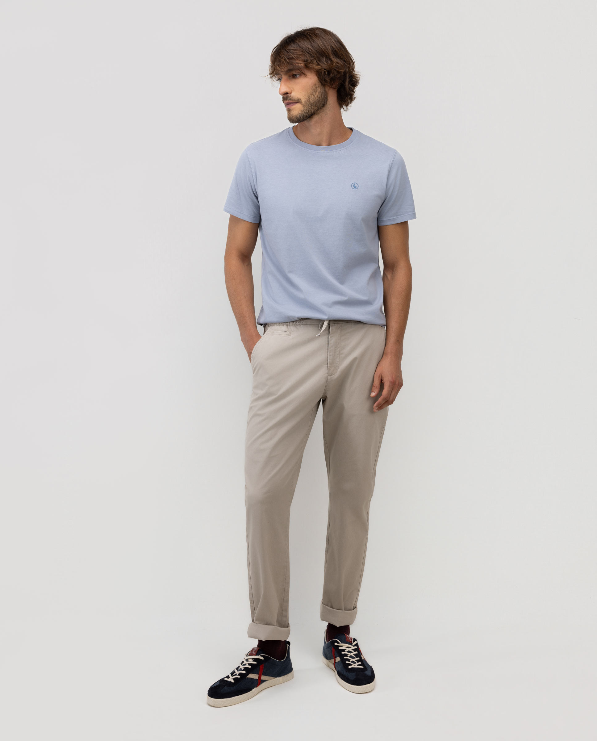 Pantalón de hombre judo liso - El Ganso - Beige Beige-2