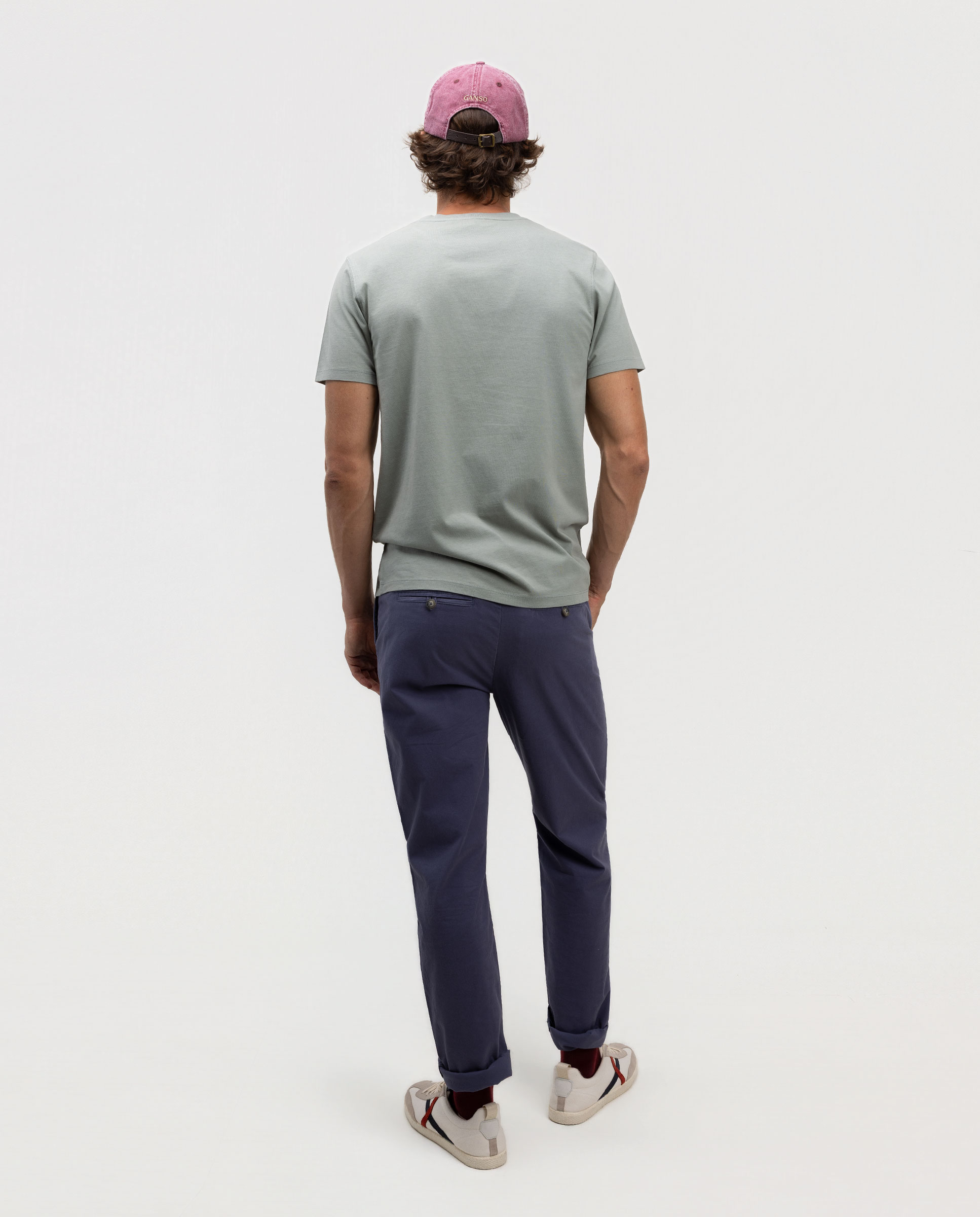 Pantalón de hombre judo liso - El Ganso - Azul marino Azul marino-3