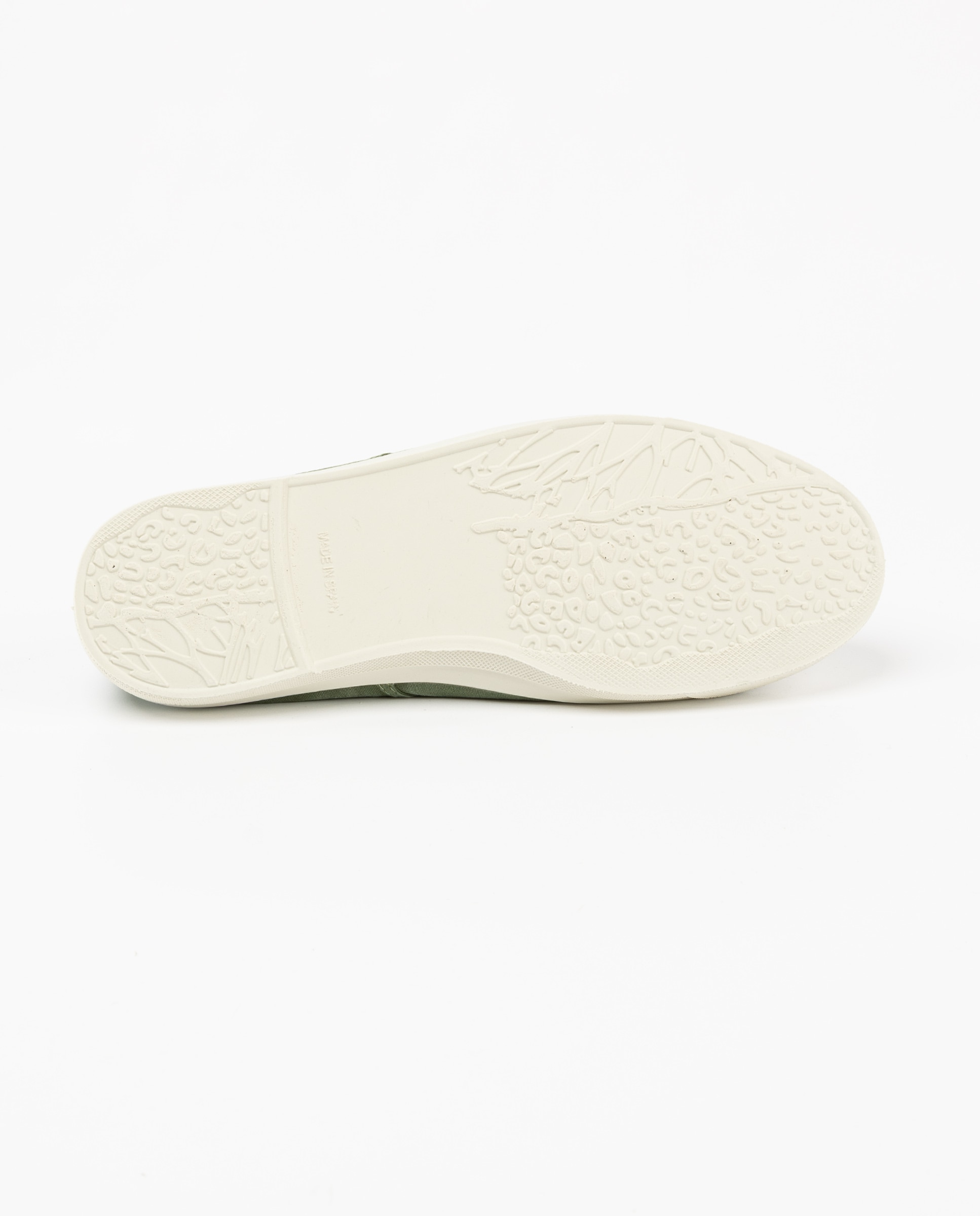 Zapatilla de hombre natural world lisa - El Ganso - Verde claro Verde claro-4