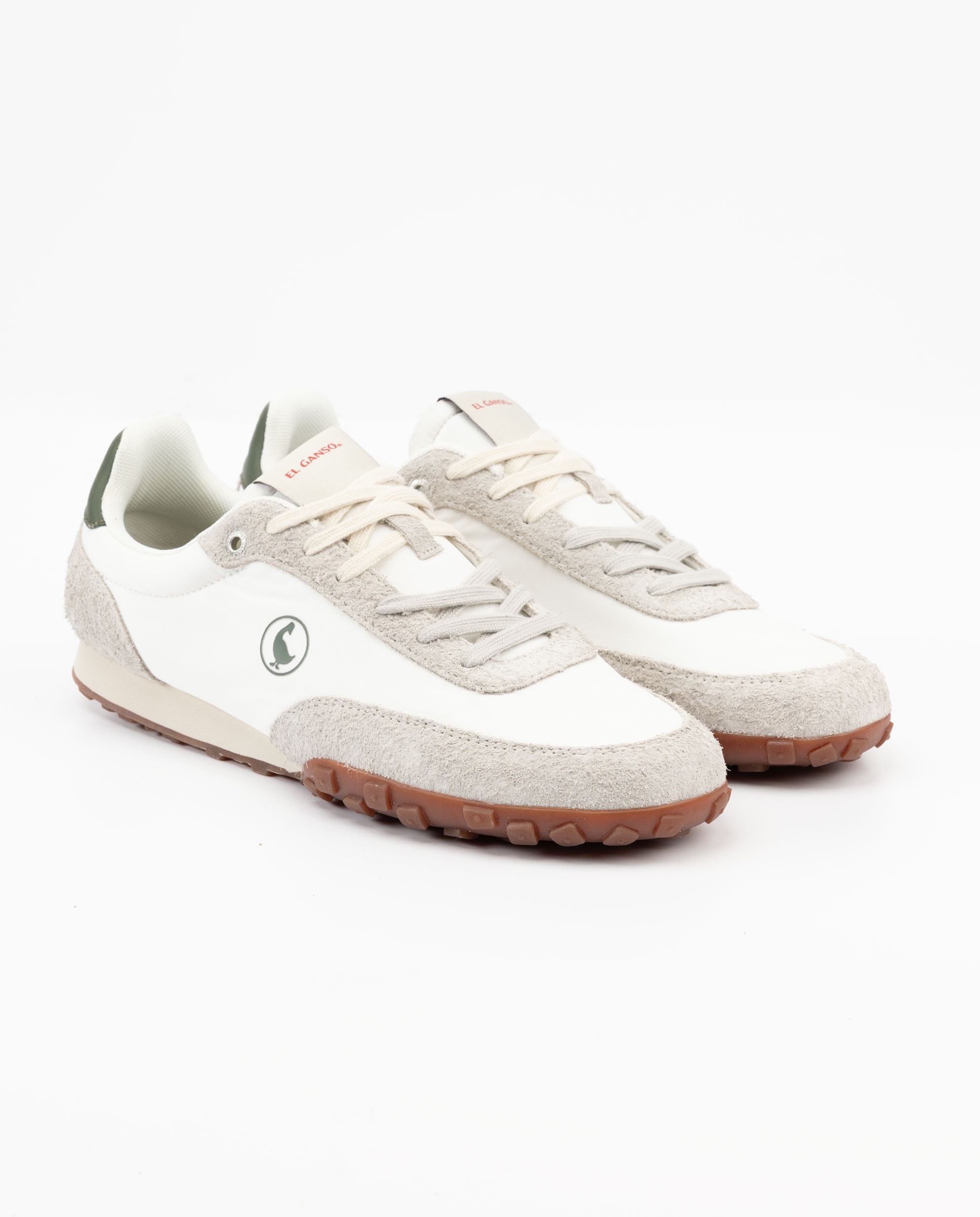 Zapatilla de hombre athletic de nylón - El Ganso - Crudo Crudo-3