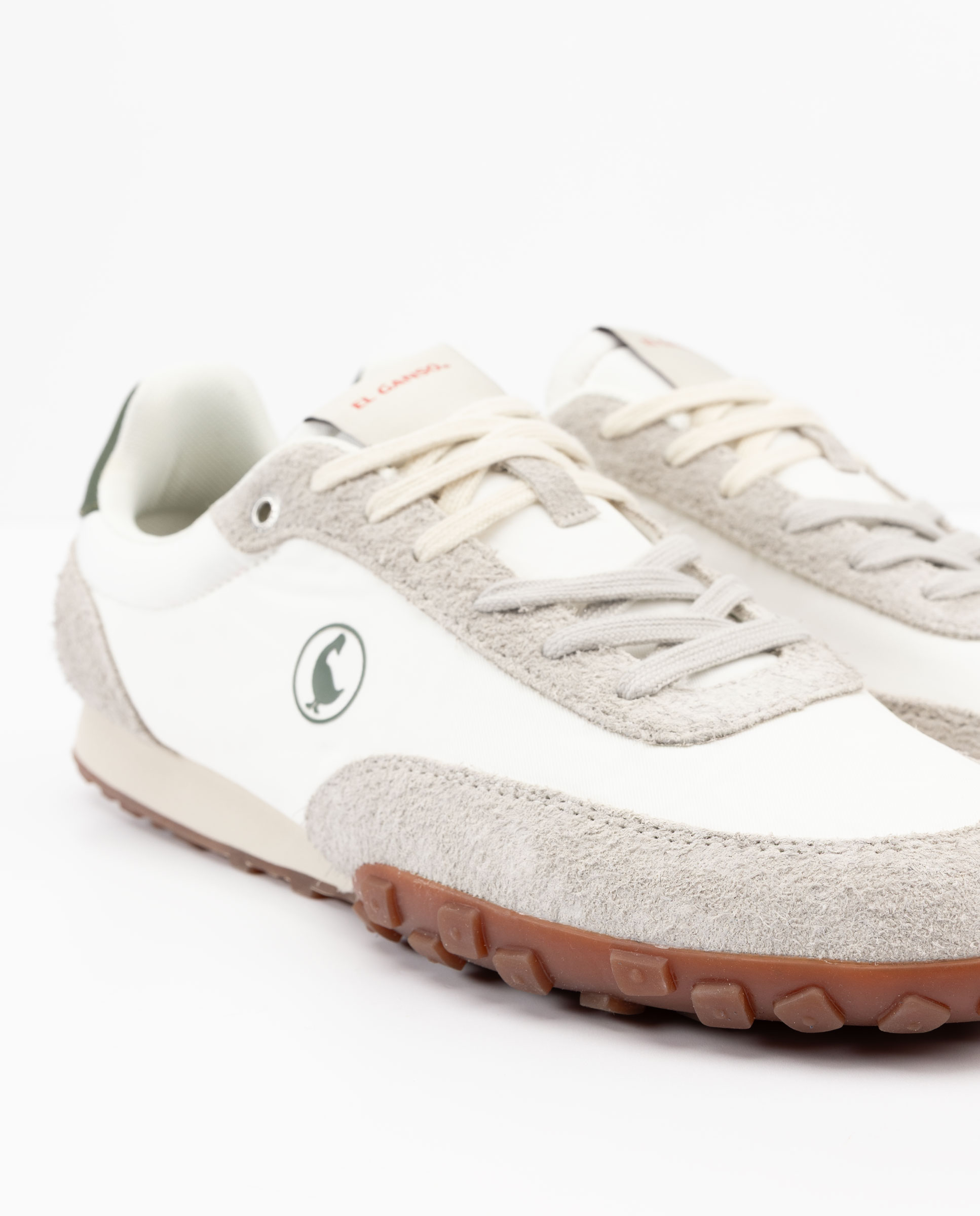 Zapatilla de hombre athletic de nylón - El Ganso - Crudo Crudo-4