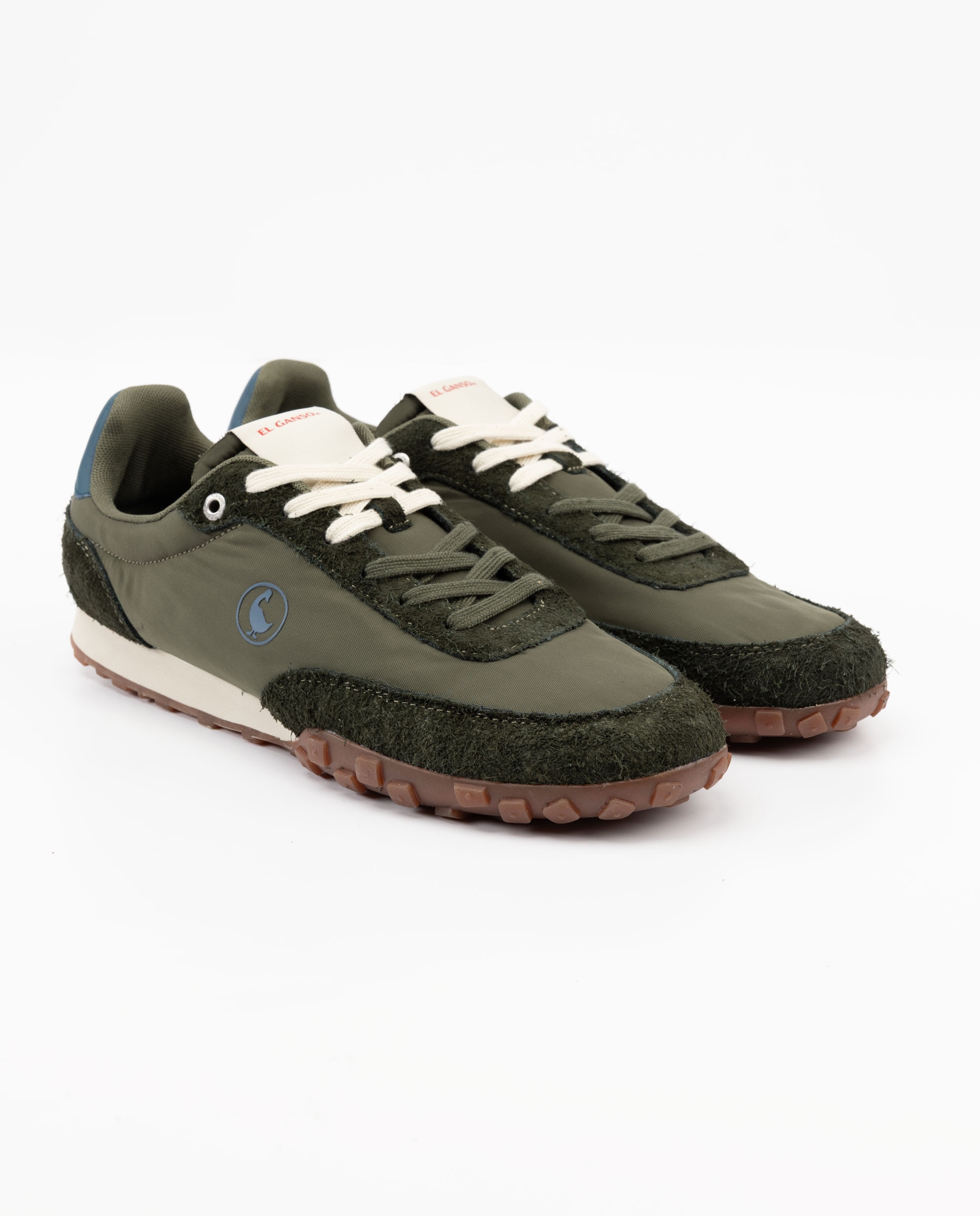 Zapatilla de hombre athletic de nylón - El Ganso - Verde Verde-3