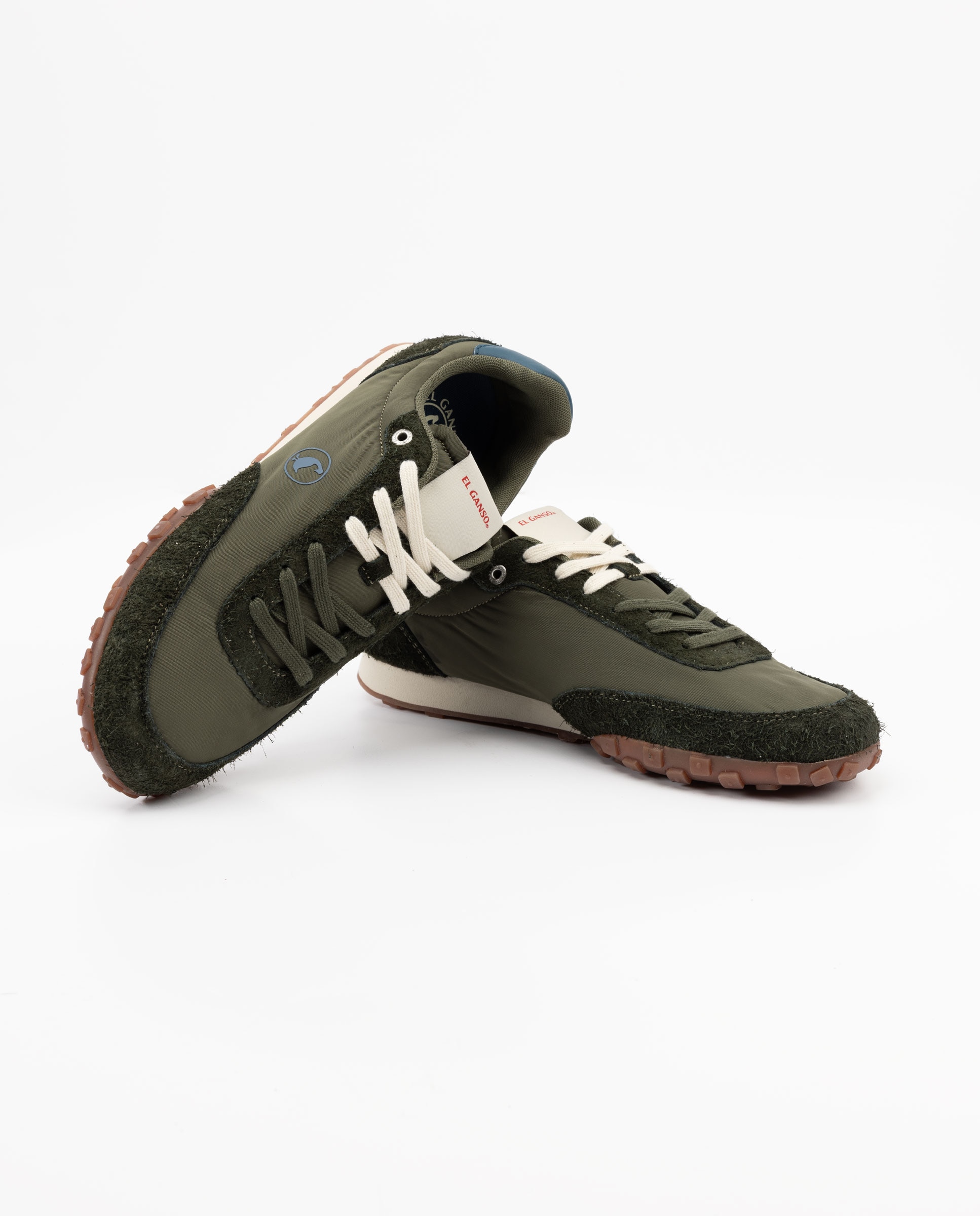 Zapatilla de hombre athletic de nylón - El Ganso - Verde Verde-2