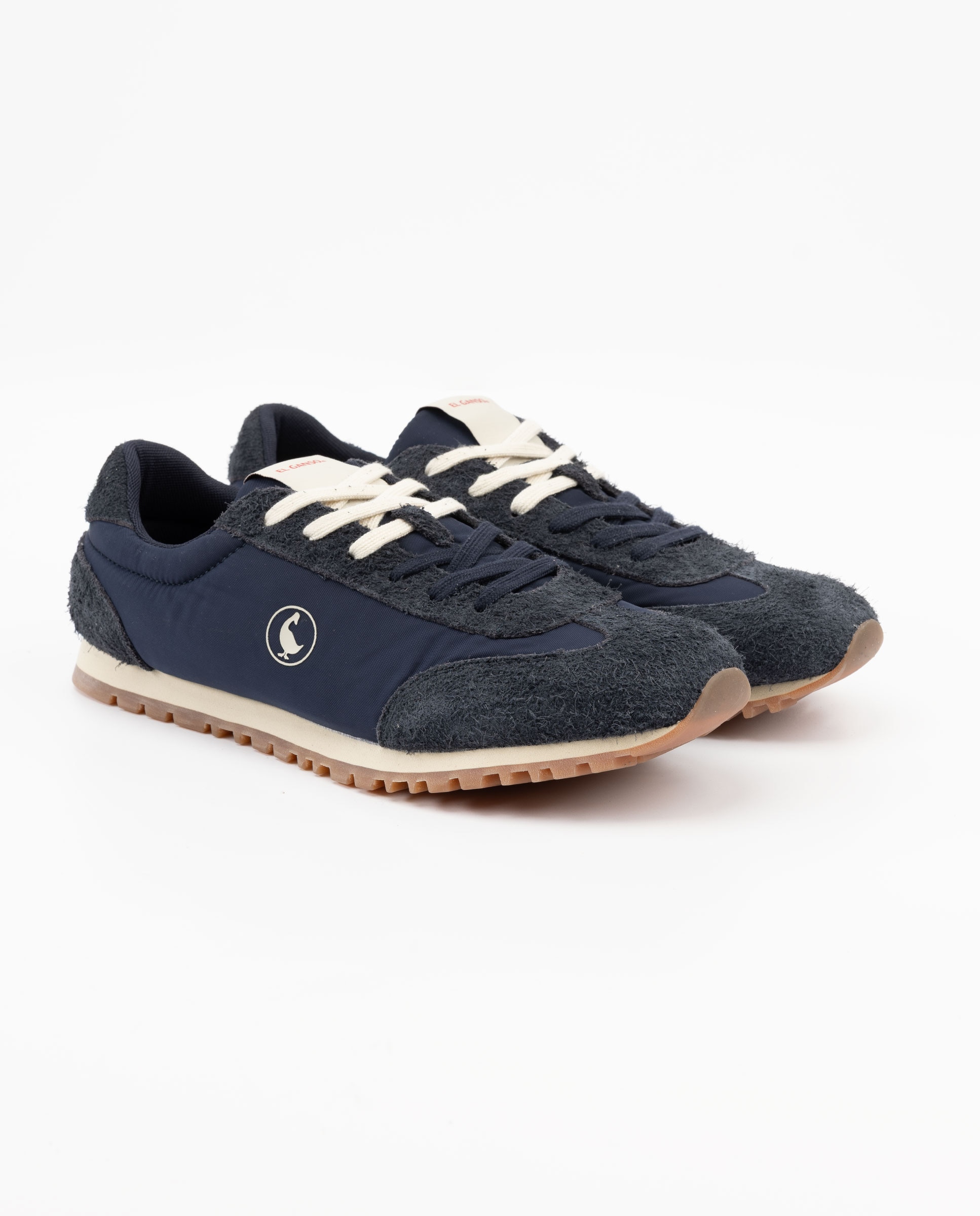 Zapatilla de hombre running de nylón - El Ganso - Azul marino Azul marino-3