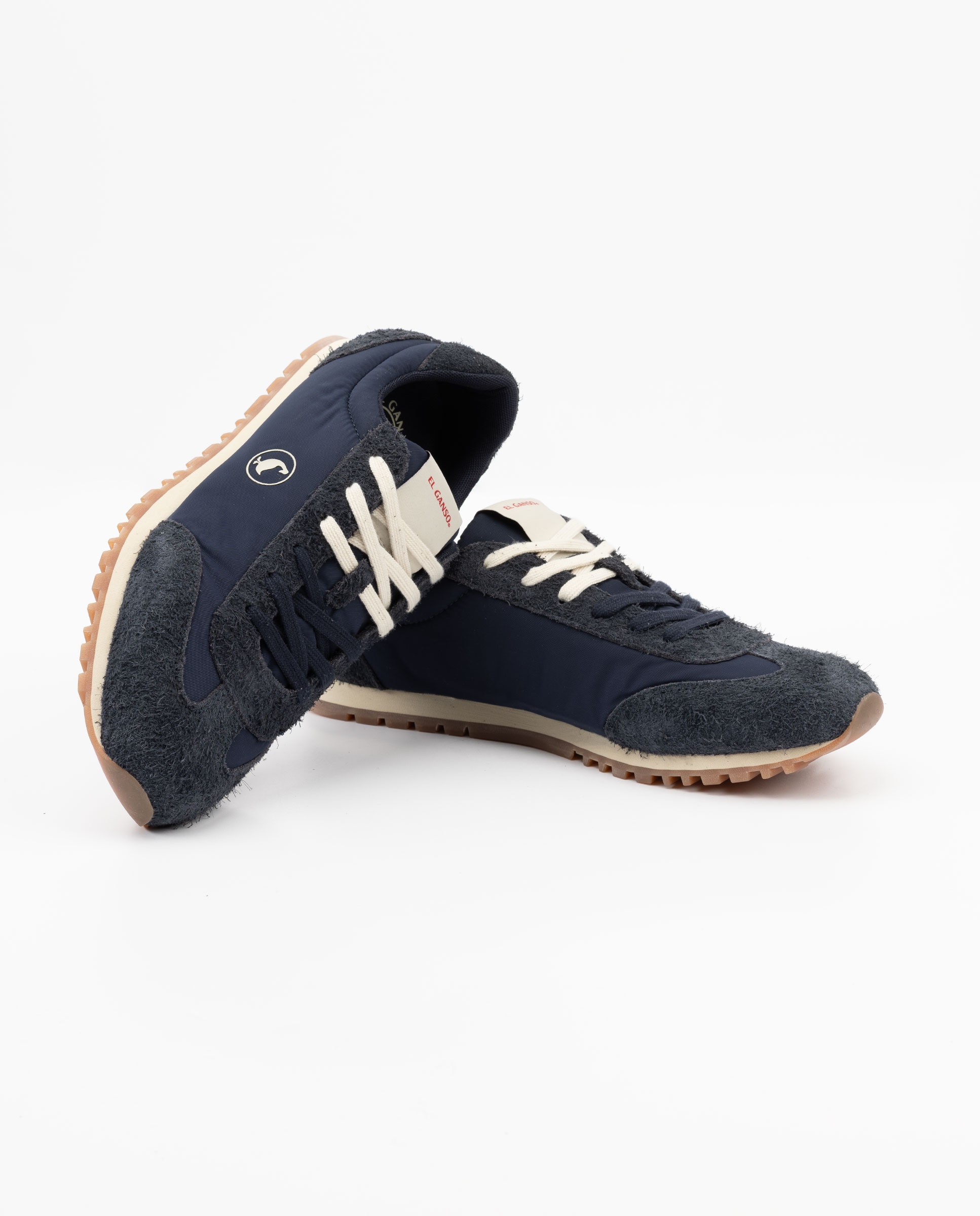 Zapatilla de hombre running de nylón - El Ganso - Azul marino Azul marino-2