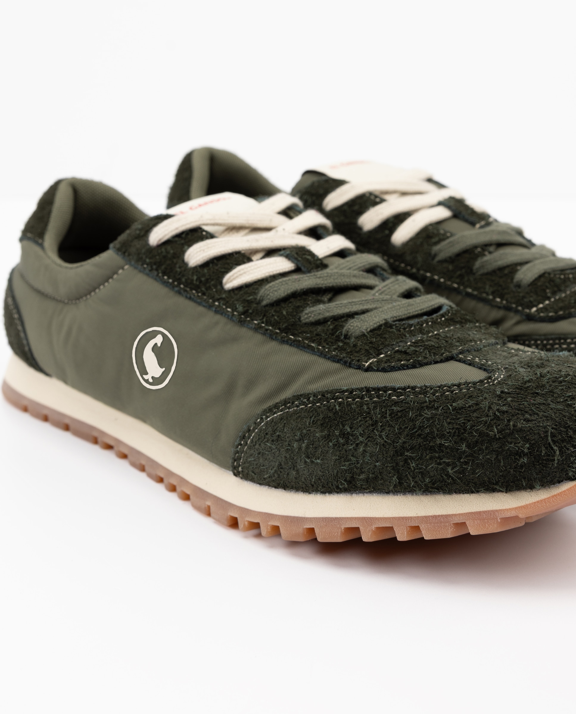 Zapatilla de hombre running de nylón - El Ganso - Verde Verde-2