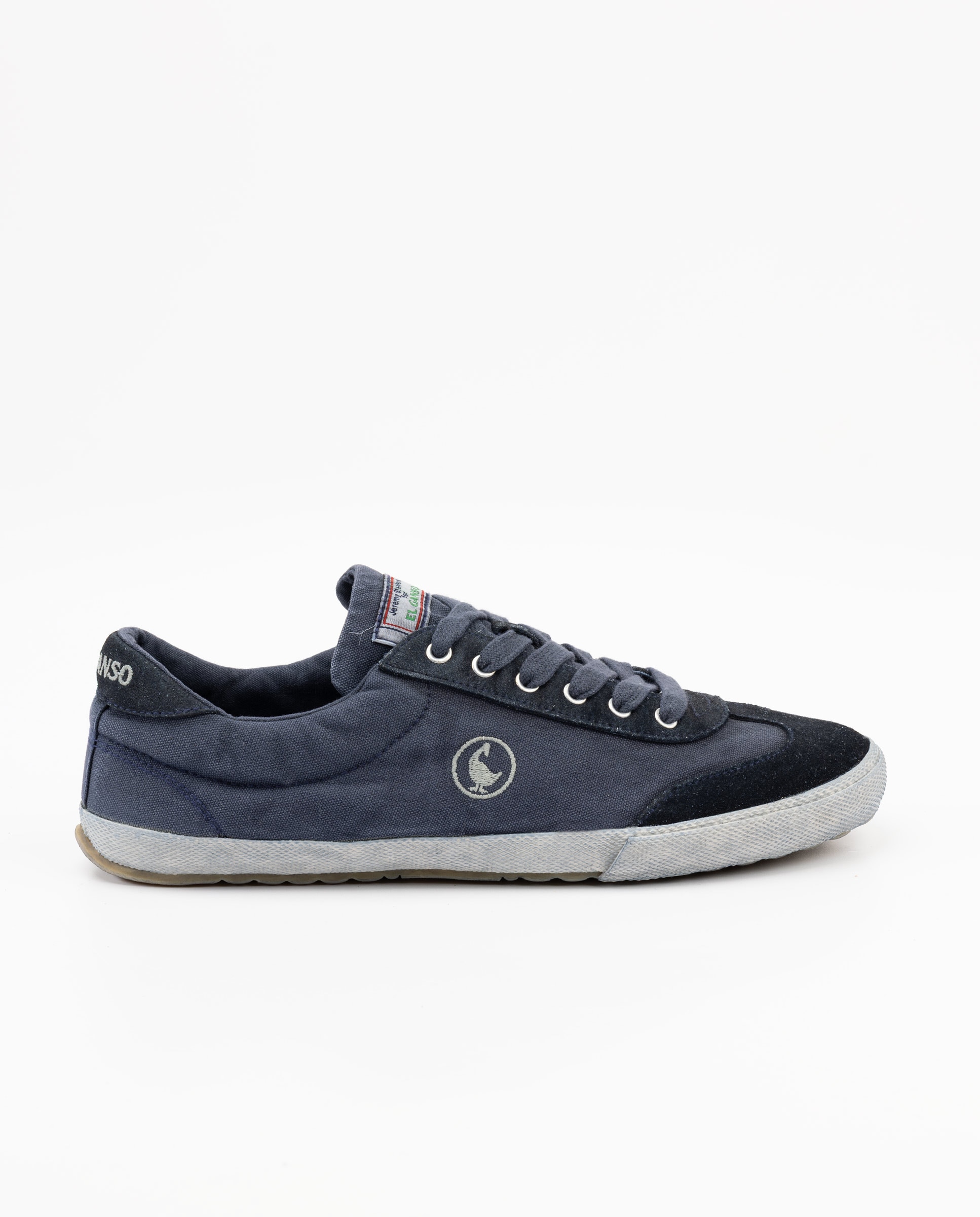Zapatilla de hombre match garment dyed lisa - El Ganso - Azul marino Azul marino-1