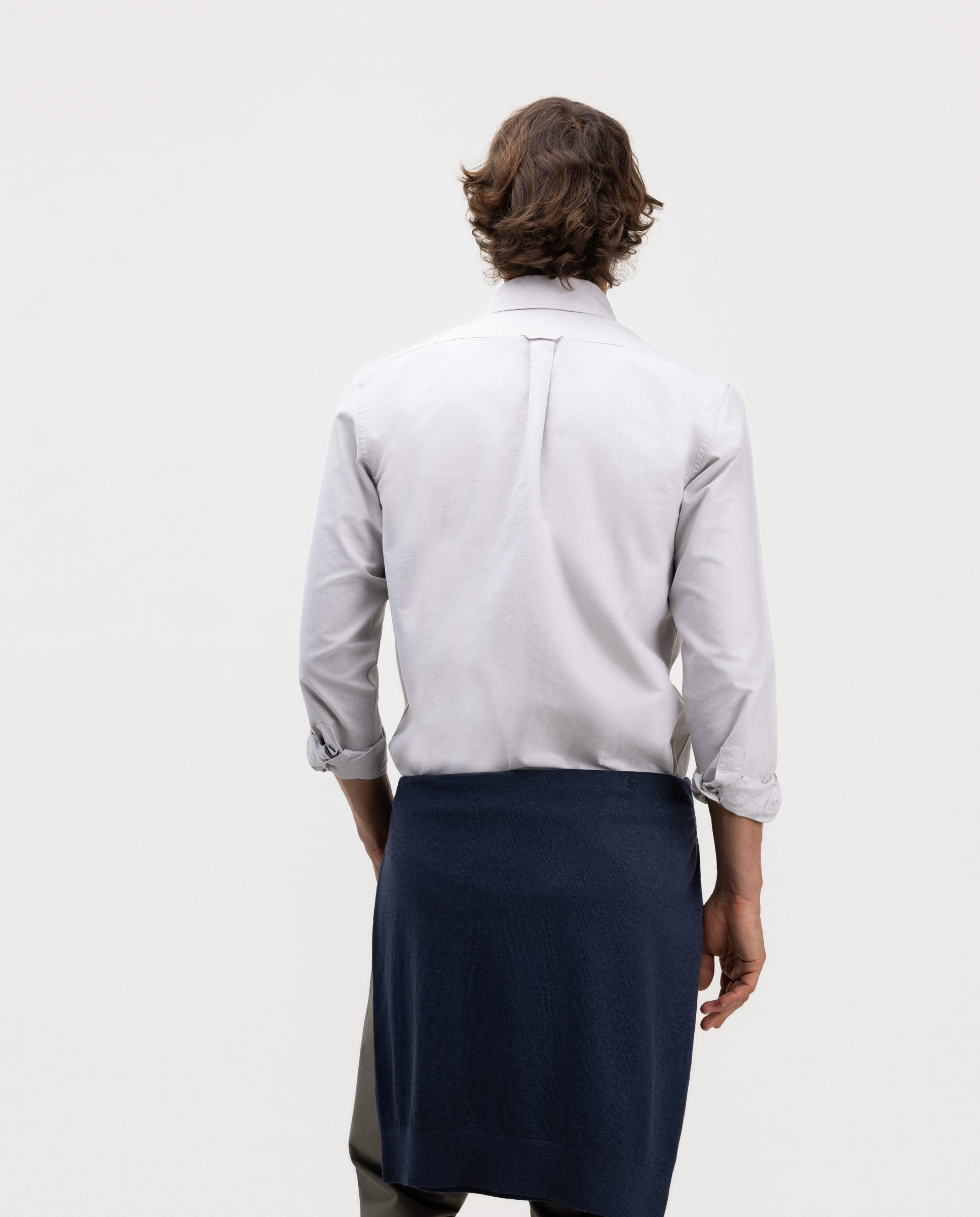 Camisa de hombre oxford lisa - El Ganso - Beige Beige-4