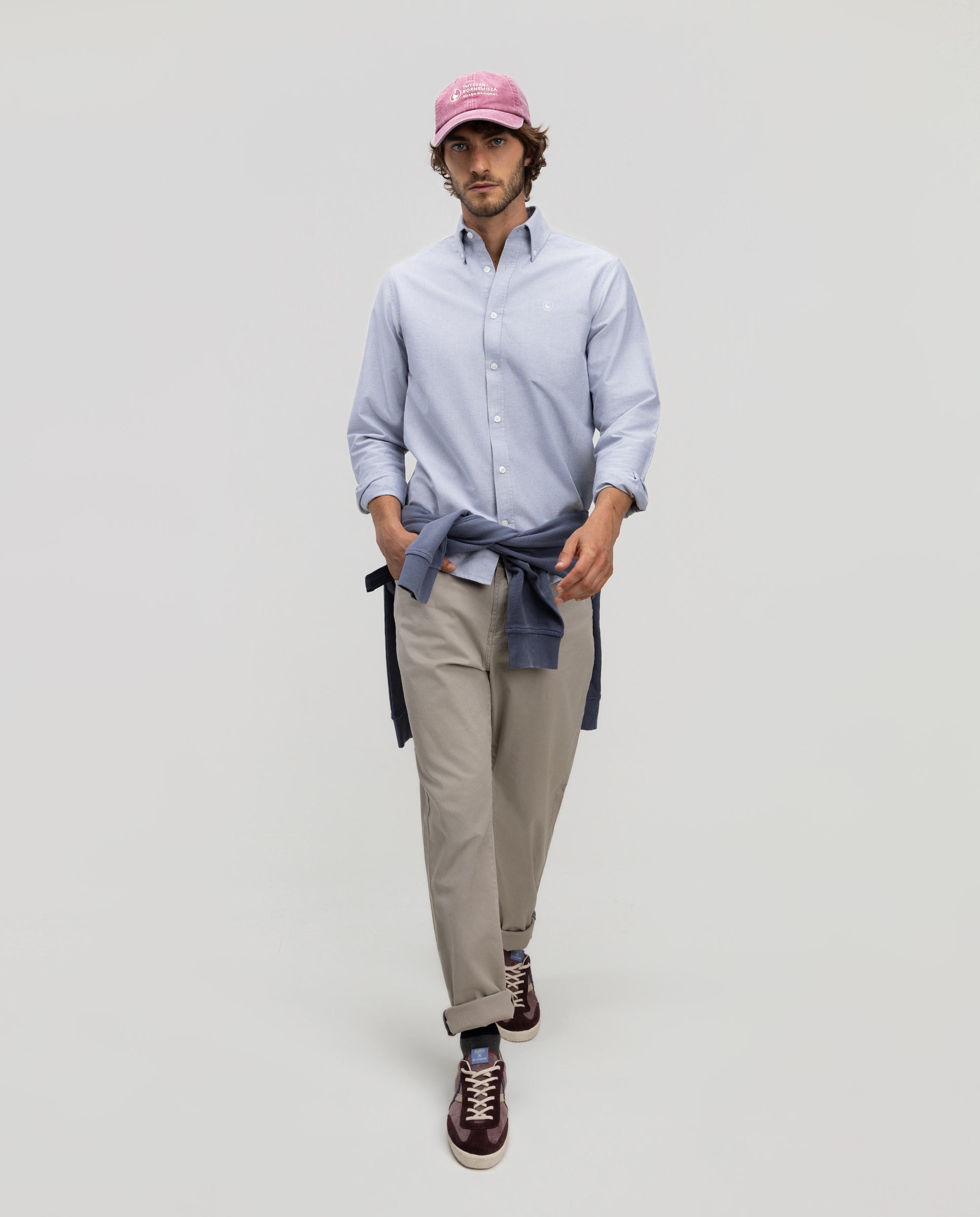 Camisa de hombre oxford lisa - El Ganso - Azul marino Azul marino-1