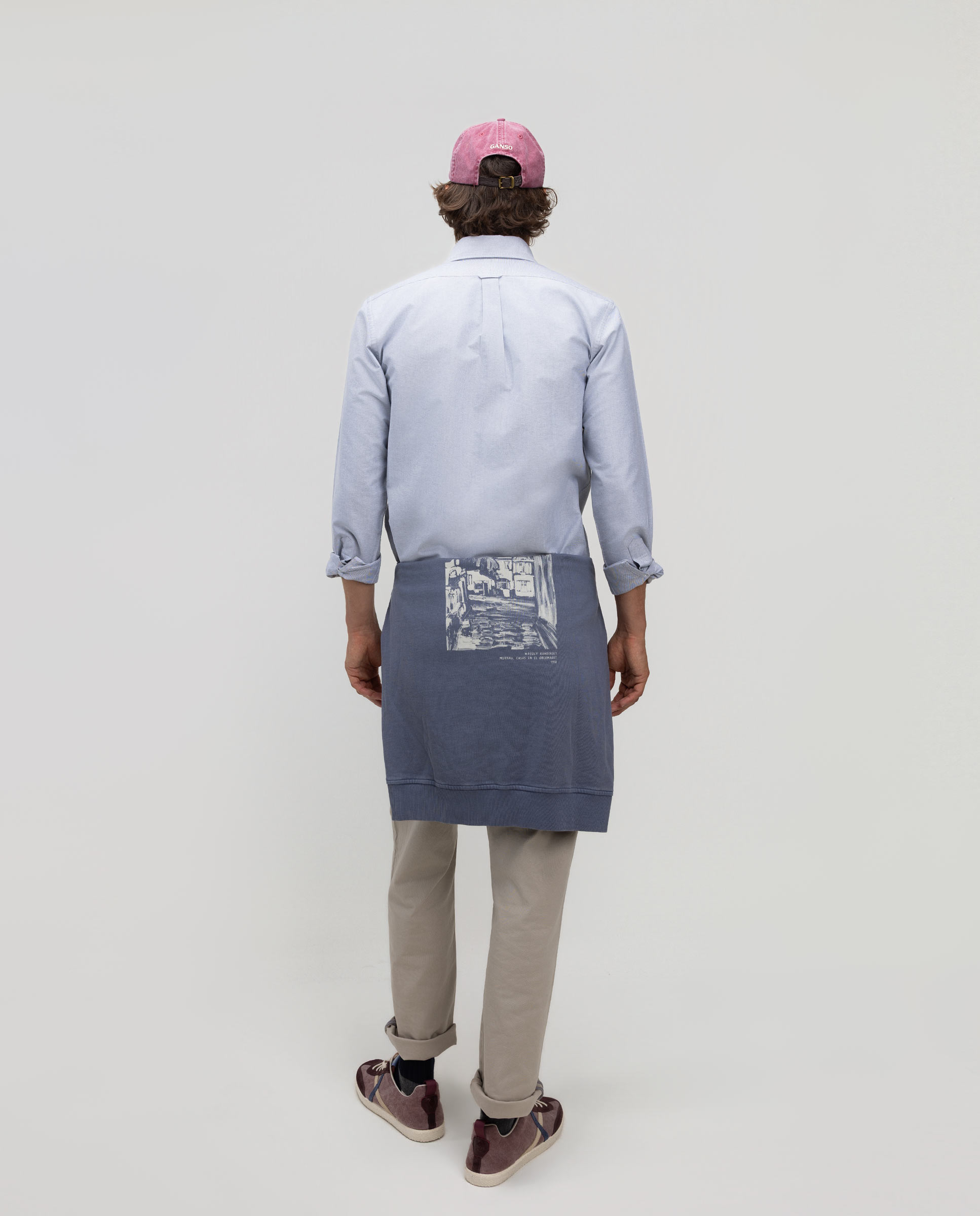 Camisa de hombre oxford lisa - El Ganso - Azul marino Azul marino-4