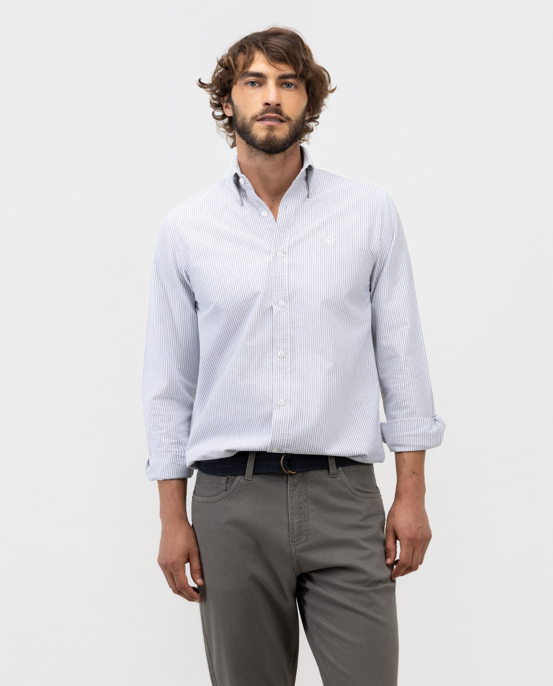 Imagen 1 de Camisa de hombre oxford yale - El Ganso - Azul marino Azul marino