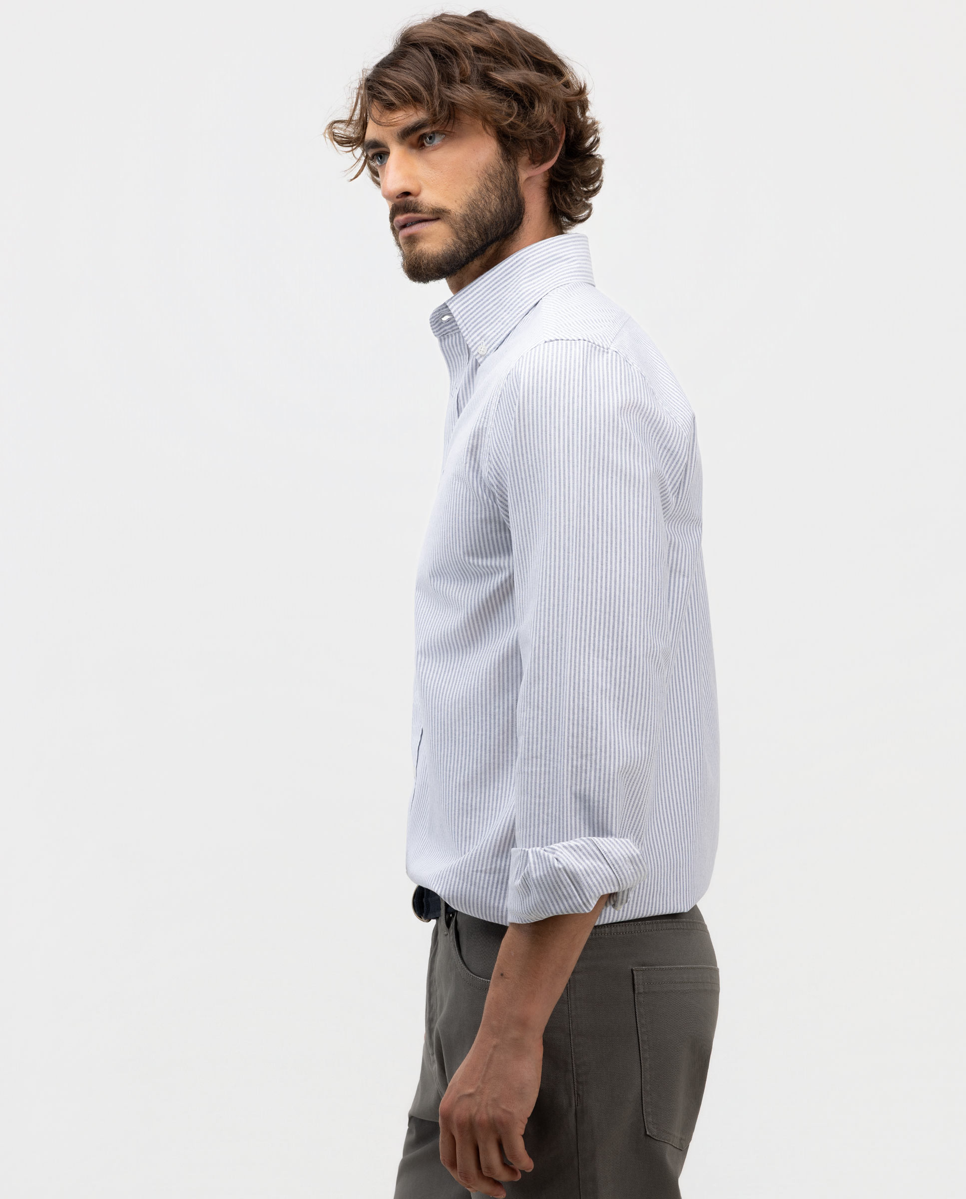 Imagen 3 de Camisa de hombre oxford yale - El Ganso - Azul marino Azul marino