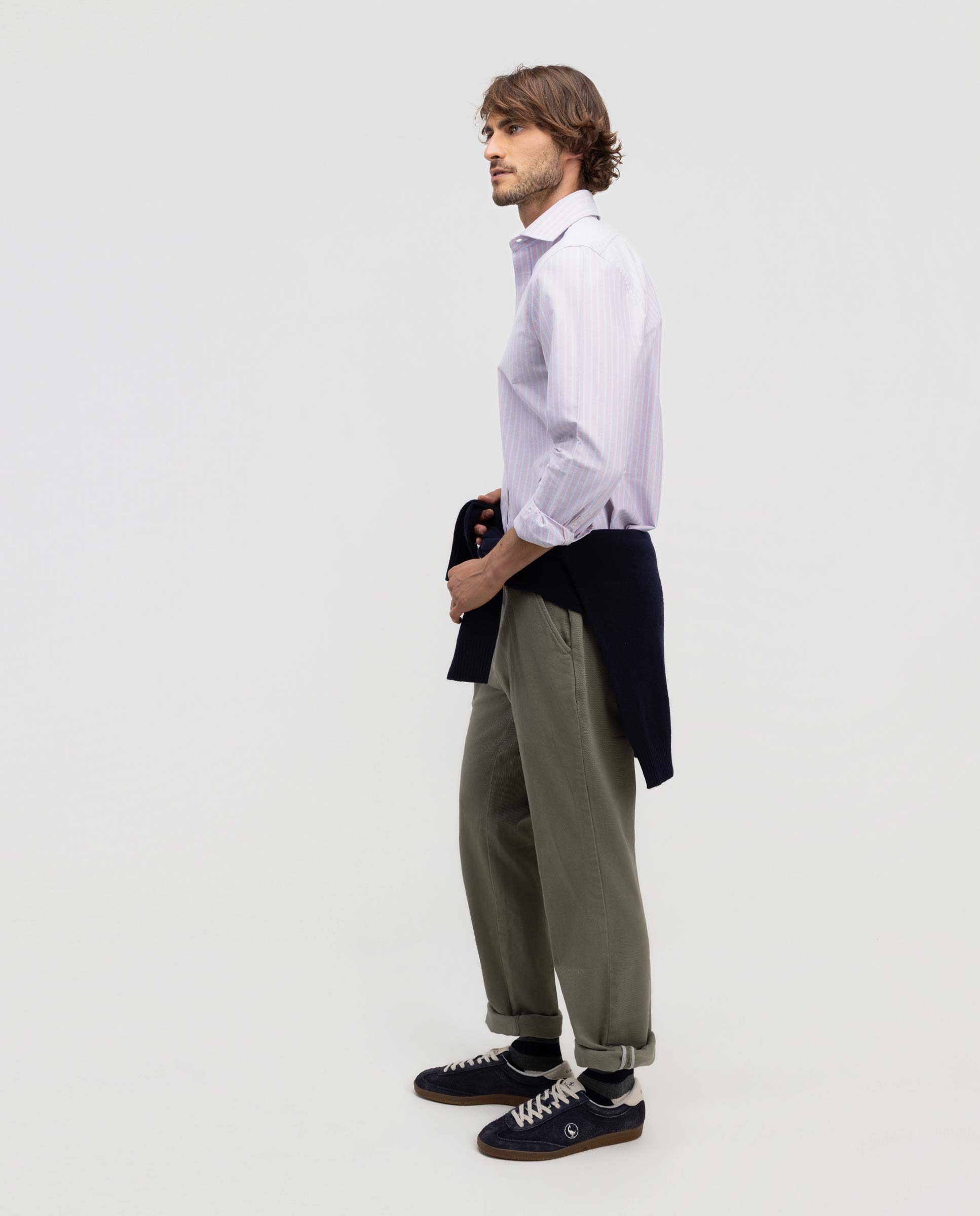 Camisa de hombre oxford butcher - El Ganso - Azul celeste Azul celeste-3