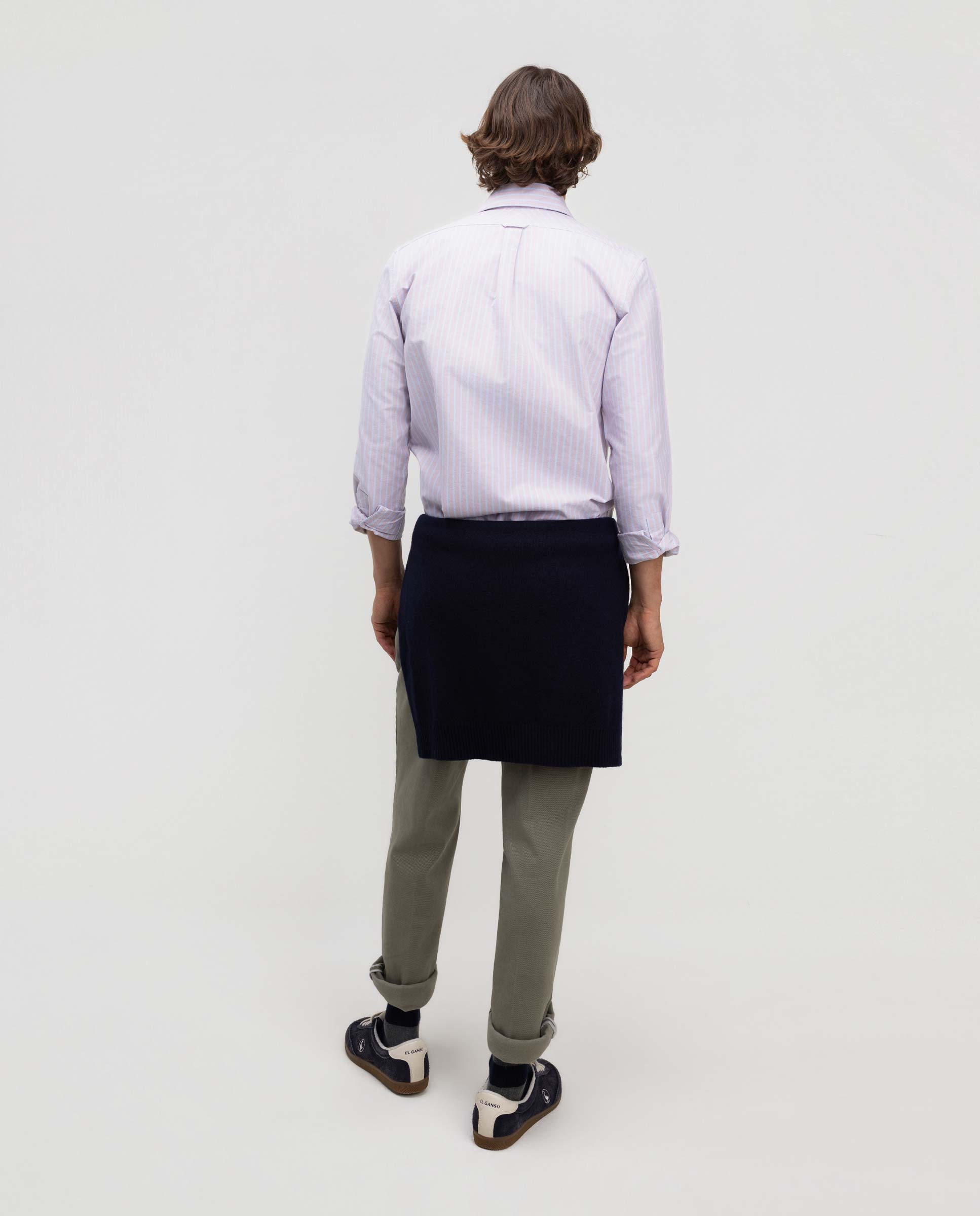 Camisa de hombre oxford butcher - El Ganso - Azul celeste Azul celeste-4