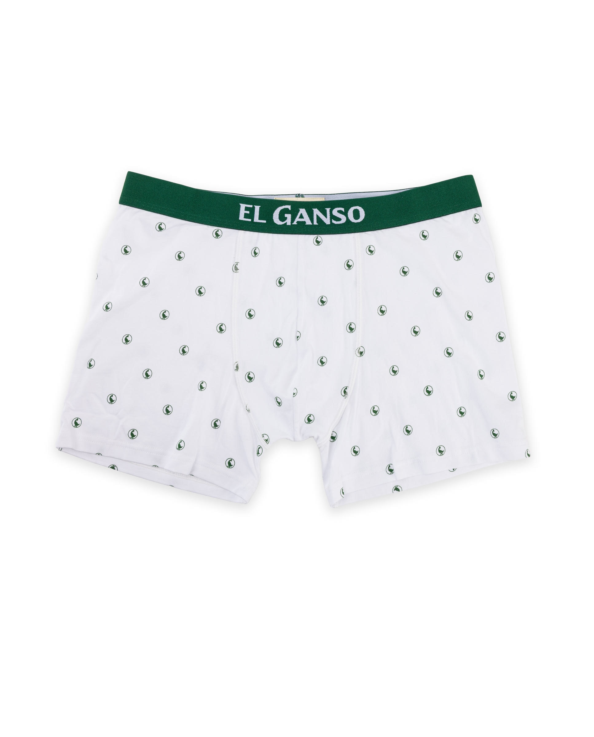 Pack boxer de hombre liso y de gansos - El Ganso - Verde Verde-3