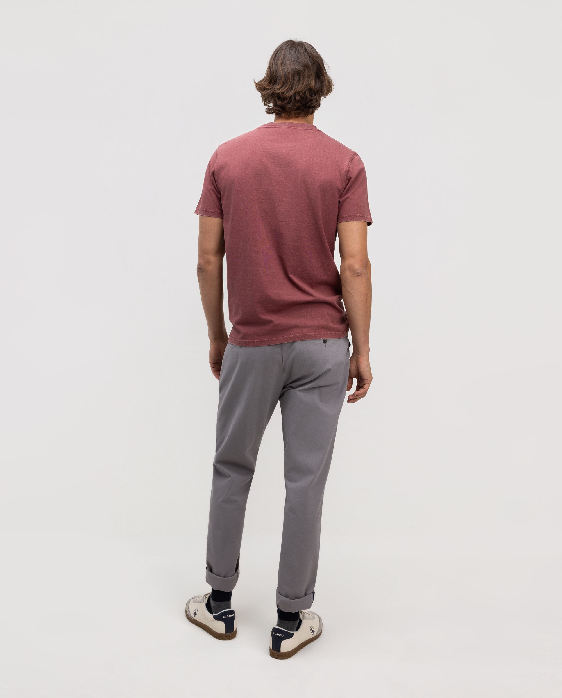 Pantalón de hombre chino regular - El Ganso - Gris Gris-4