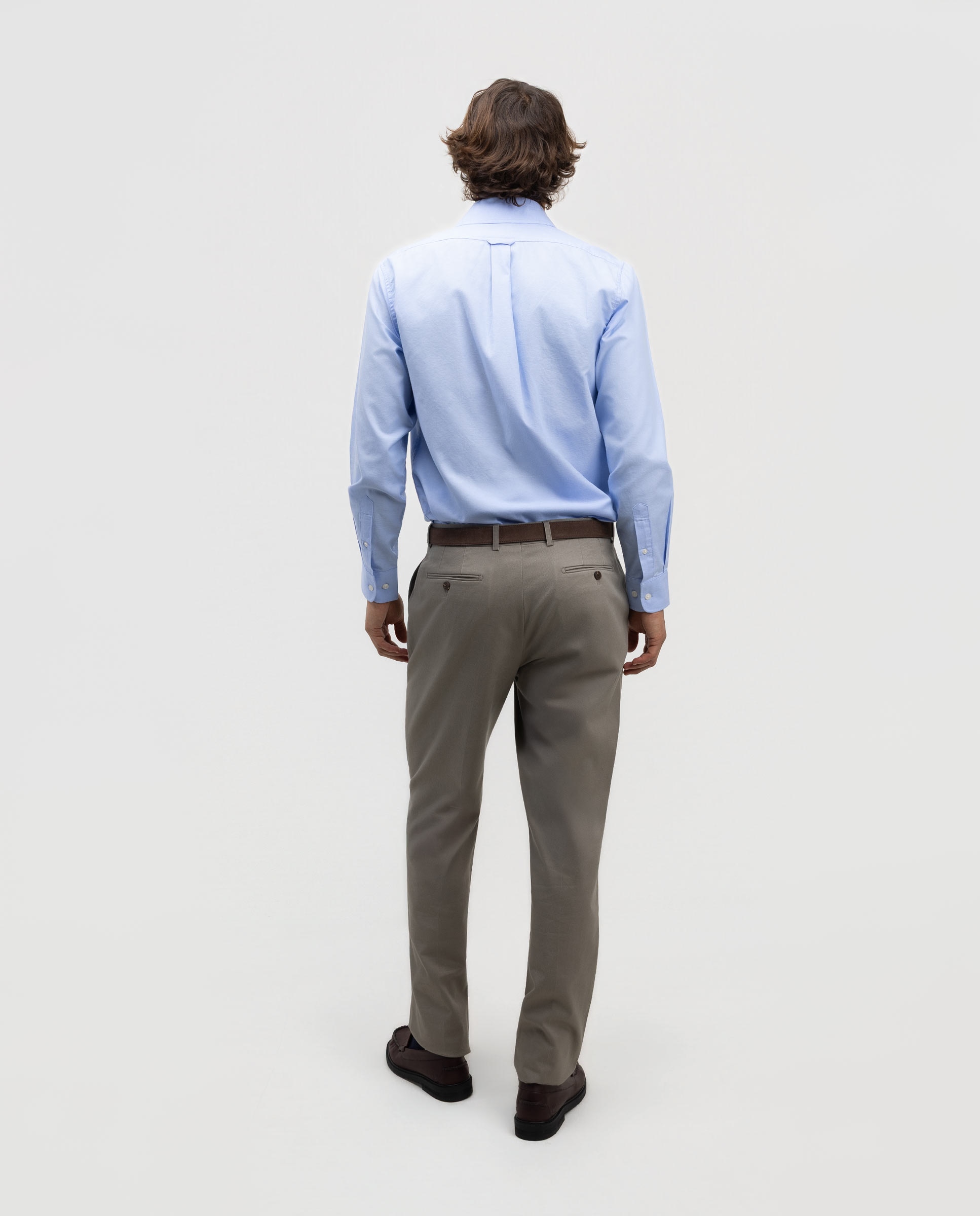 Camisa pin point celeste - El Ganso - Azul celeste Azul celeste-4